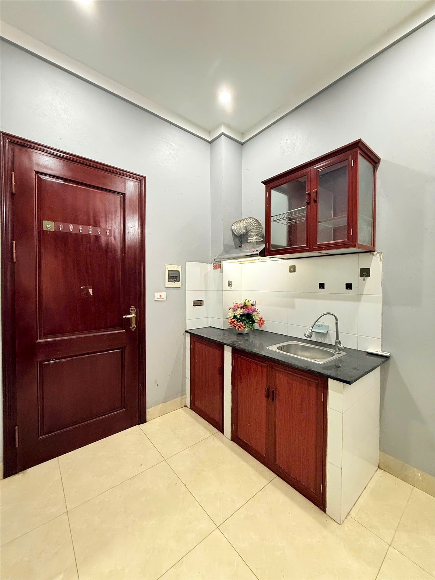 Phòng trọ Studio 25m2 tại Timehouse 4 Mỹ Đình - Nam Từ Liêm - Phòng bếp