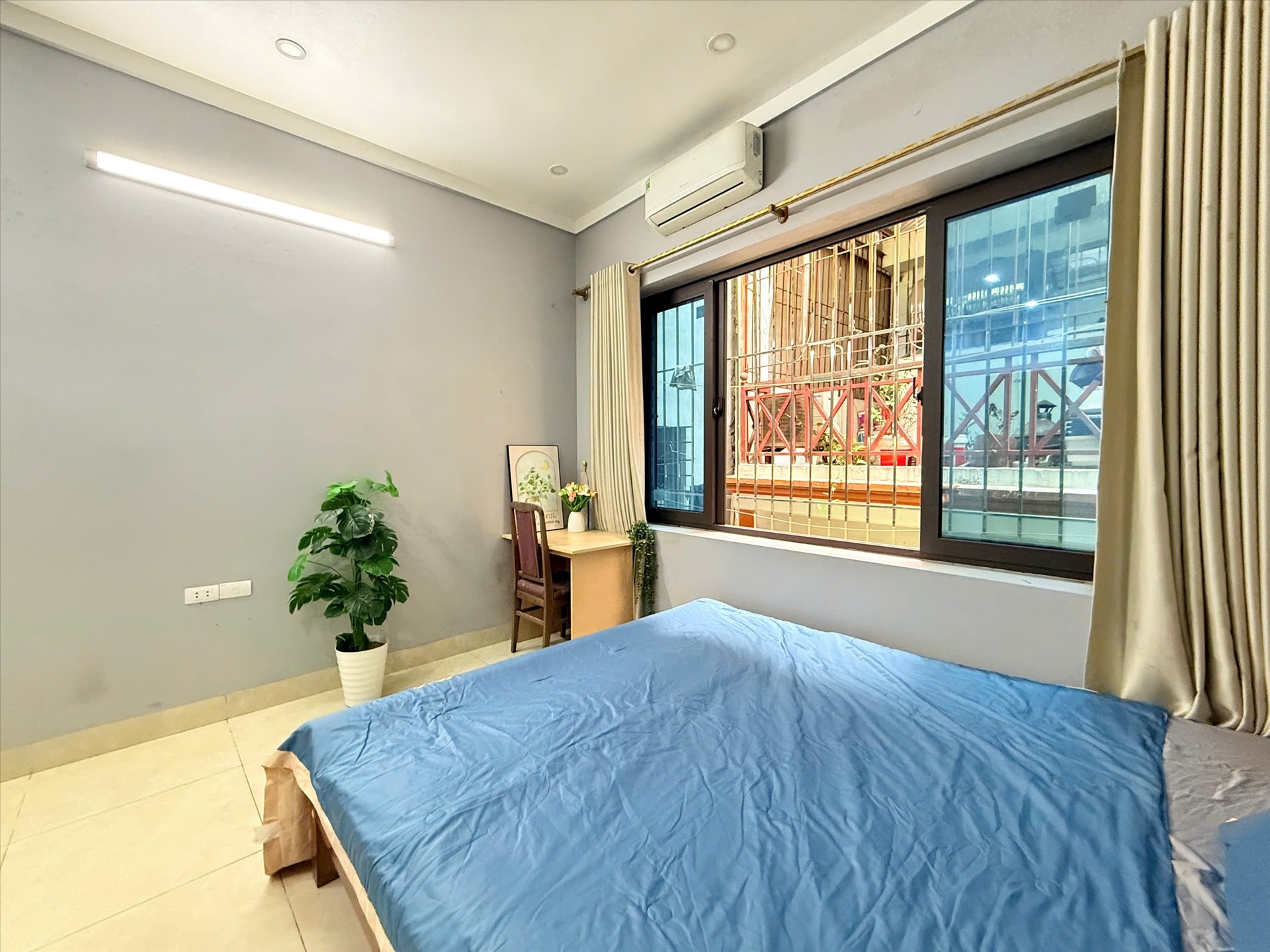 Phòng trọ Studio 25m2 tại Timehouse 4 Mỹ Đình - Nam Từ Liêm - Góc làm việc