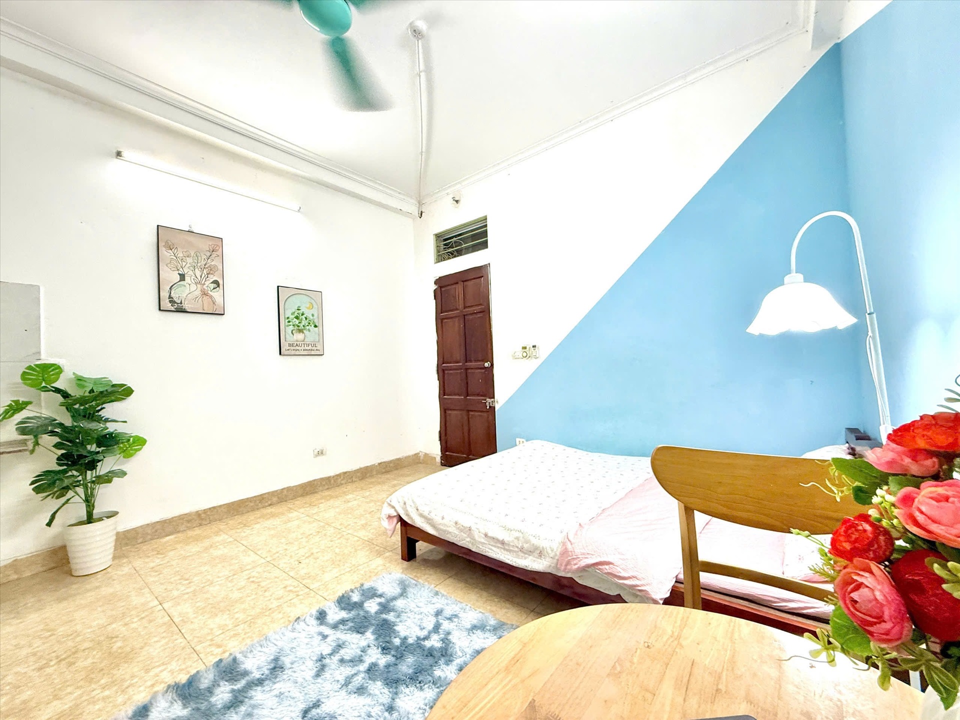 Phòng trọ Studio 22m2 tại Timehouse 2 Mỹ Đình - Nam Từ Liêm - Phòng ngủ