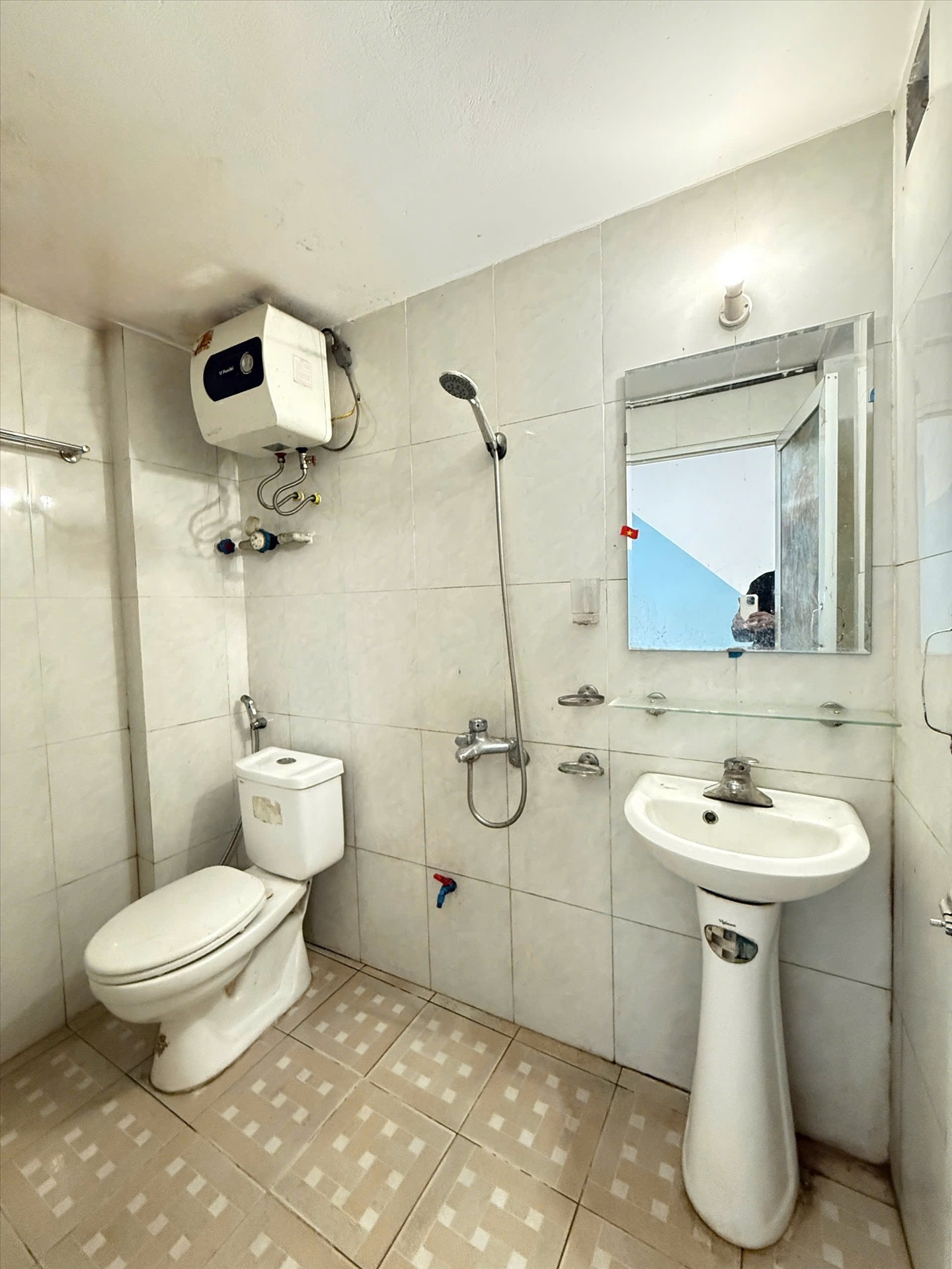 Phòng trọ Studio 22m2 tại Timehouse 2 Mỹ Đình - Nam Từ Liêm - Phòng tắm