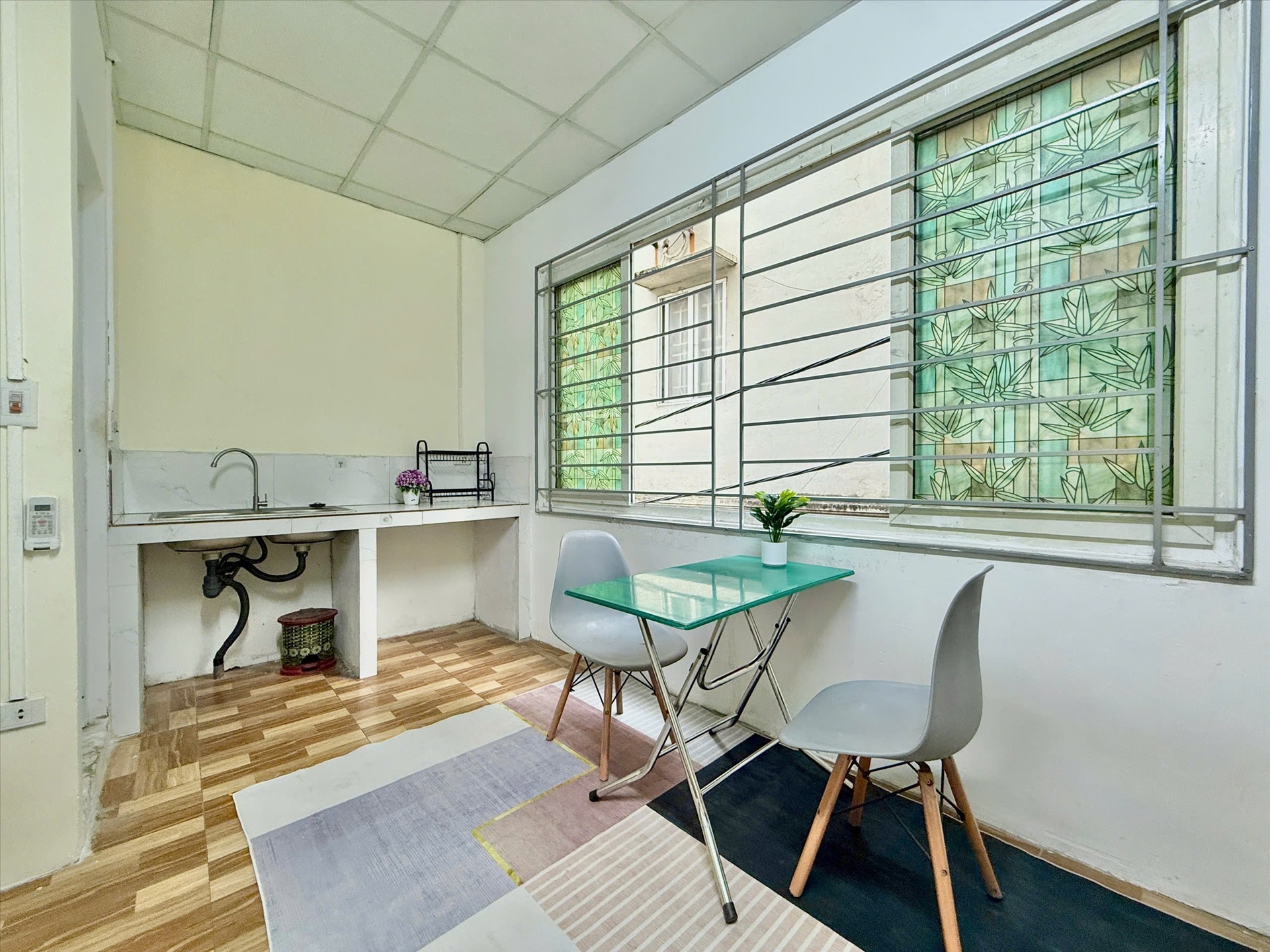 Phòng trọ Studio 30m2 tại Time House Lạc Long Quân - Tây Hồ - Phòng bếp