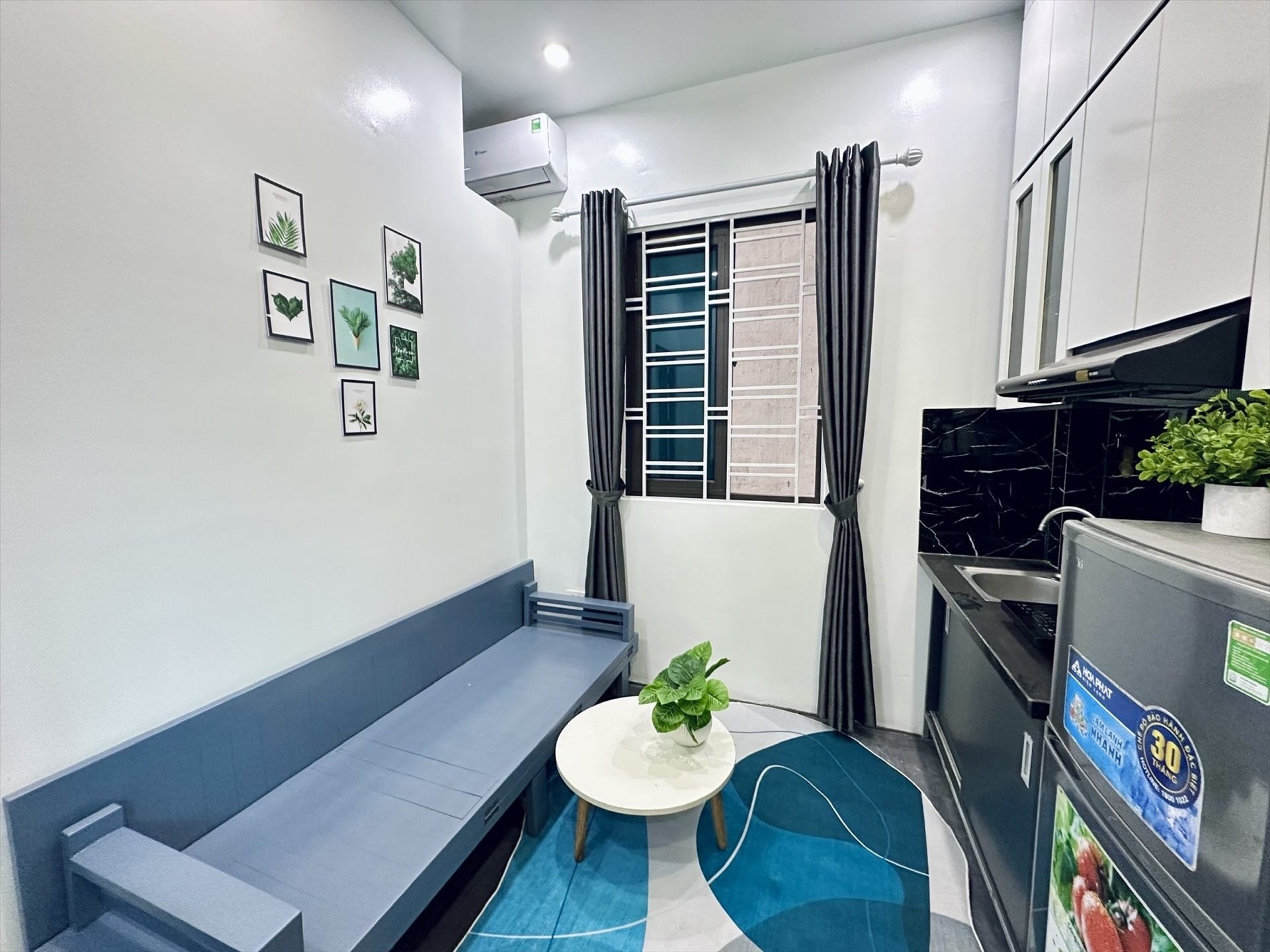 Phòng trọ 1 Phòng ngủ 25m2 tại CTC Home Phú Mỹ - Nam Từ Liêm - Phòng khách