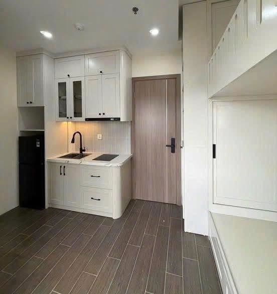 Phòng trọ Studio 25m2 tại HA Room Kim Mã - Ba Đình - Phòng bếp