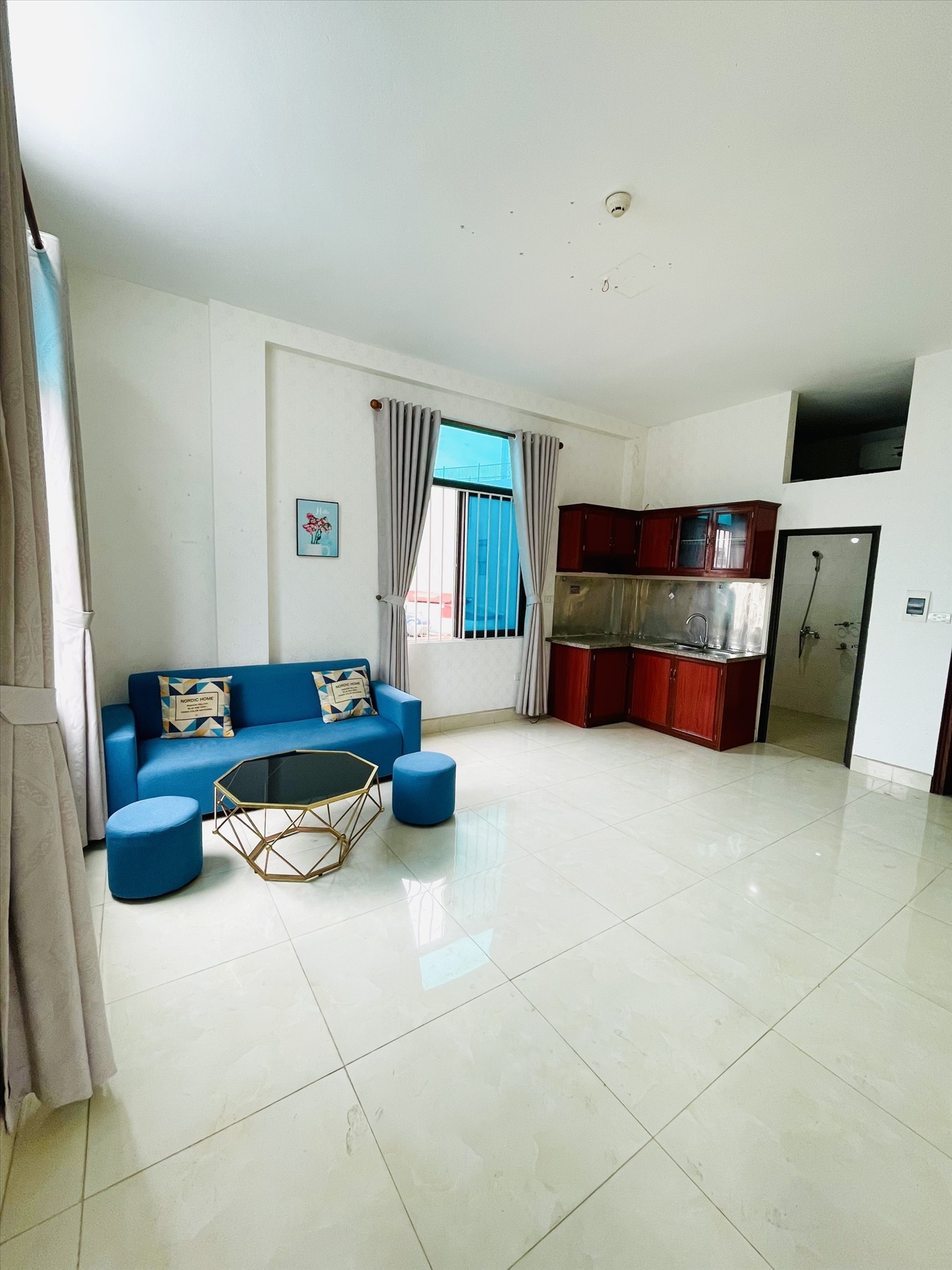 Phòng trọ 1 Phòng ngủ 40m2 tại TT House 1 Cầu Giấy - Cầu Giấy - Phòng khách