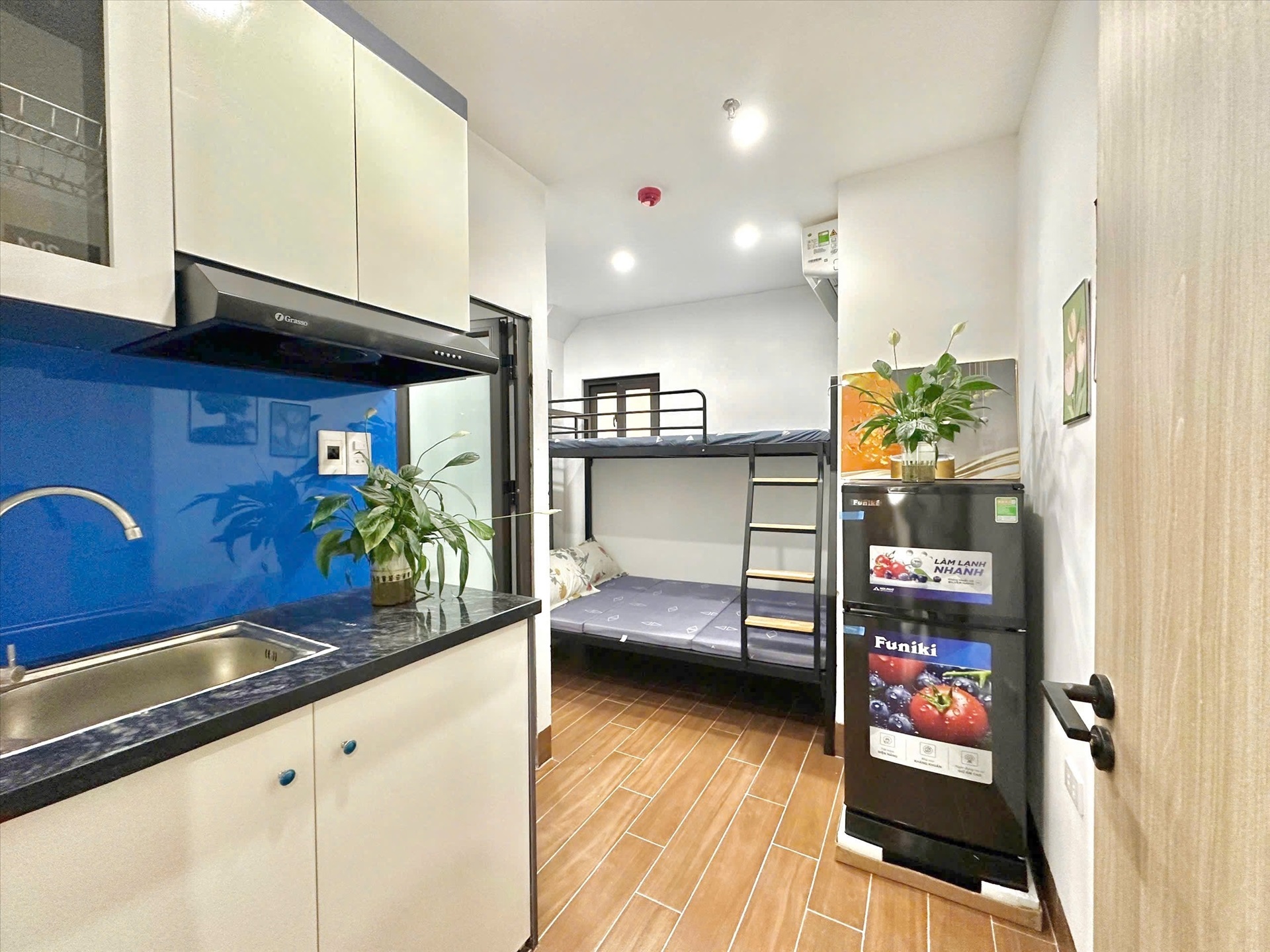 Phòng trọ Duplex 22m2 tại Timehouse Xuân Phương - Nam Từ Liêm - Phòng ngủ