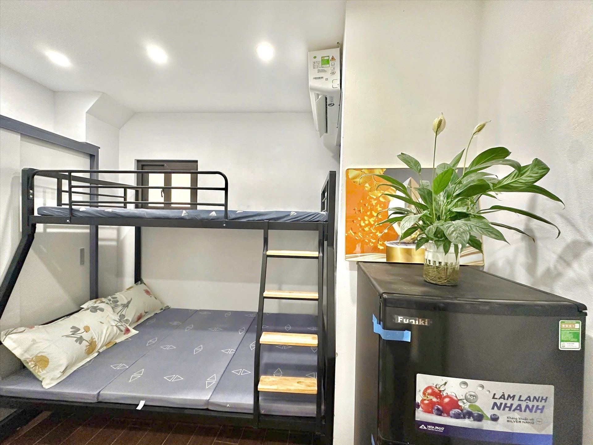 Phòng trọ Duplex 22m2 tại Timehouse Xuân Phương - Nam Từ Liêm - Phòng ngủ