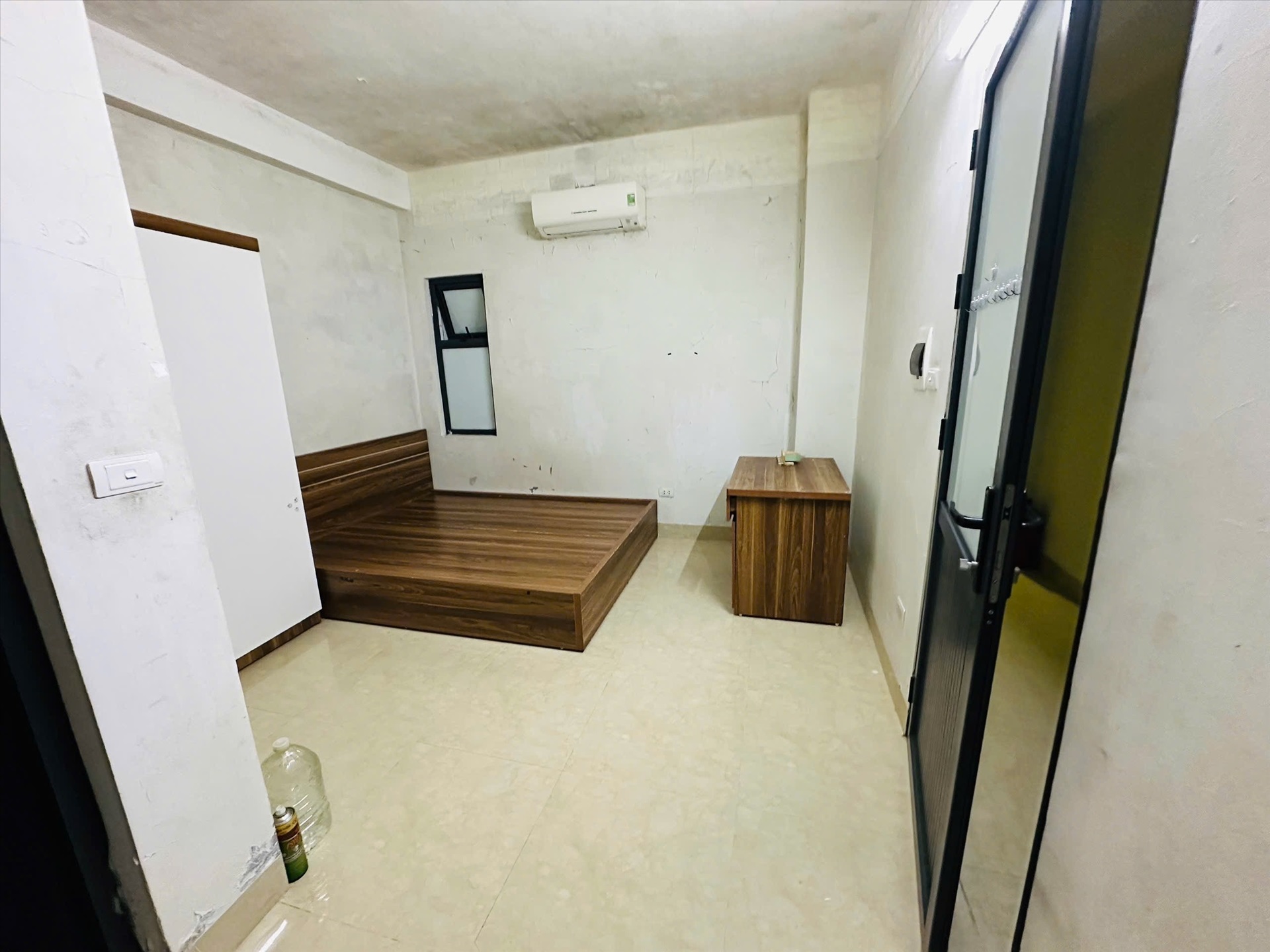 Phòng trọ Studio 25m2 tại Friends Team Yên Hòa - Cầu Giấy - Phòng ngủ