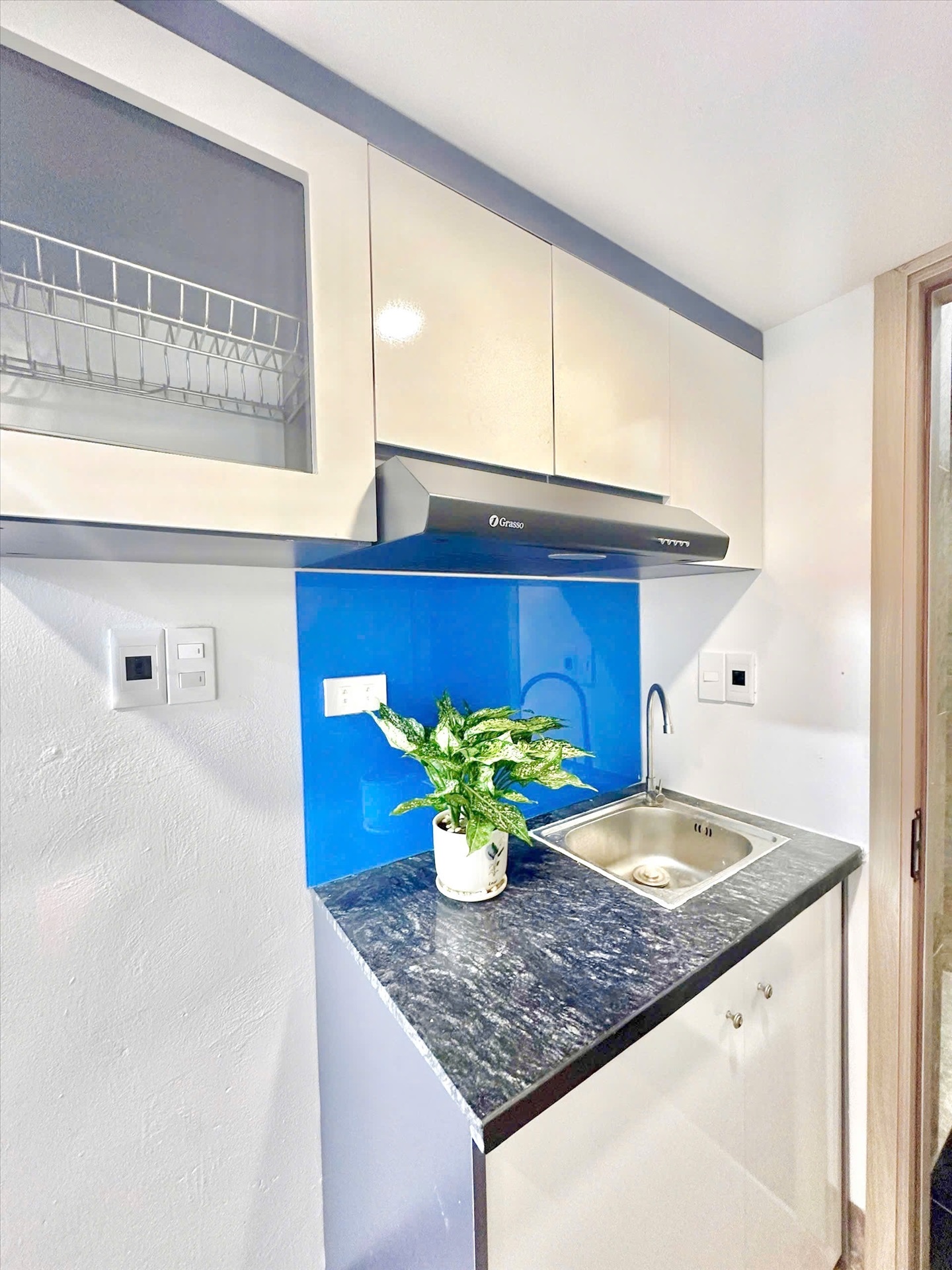 Phòng trọ Studio 22m2 tại Timehouse Xuân Phương - Nam Từ Liêm - Phòng bếp