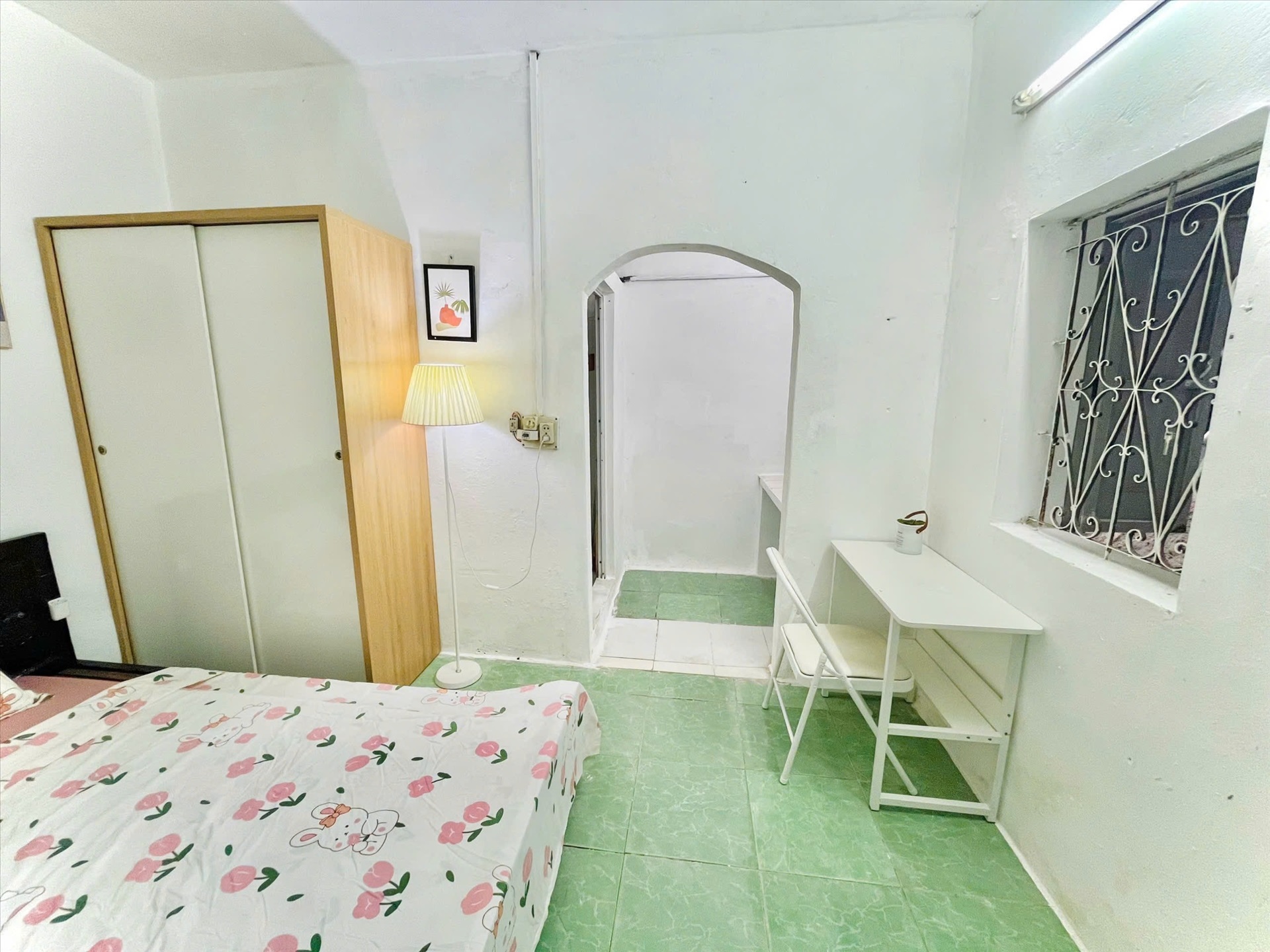 Phòng trọ Studio 20m2 tại Time House 4 Cầu Diễn - Bắc Từ Liêm - Góc làm việc