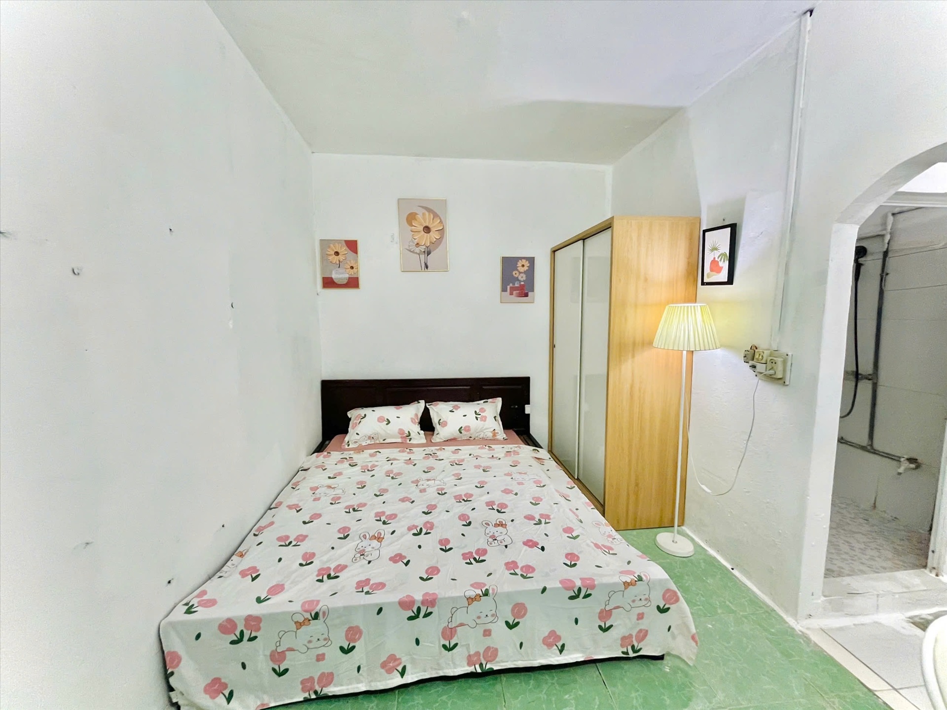 Phòng trọ Studio 20m2 tại Time House 4 Cầu Diễn - Bắc Từ Liêm - Phòng ngủ