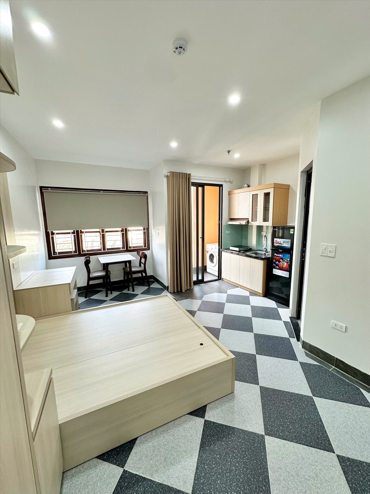 Phòng trọ Studio 35m2 tại GENZ Home Đội Cấn - Ba Đình - Phòng bếp