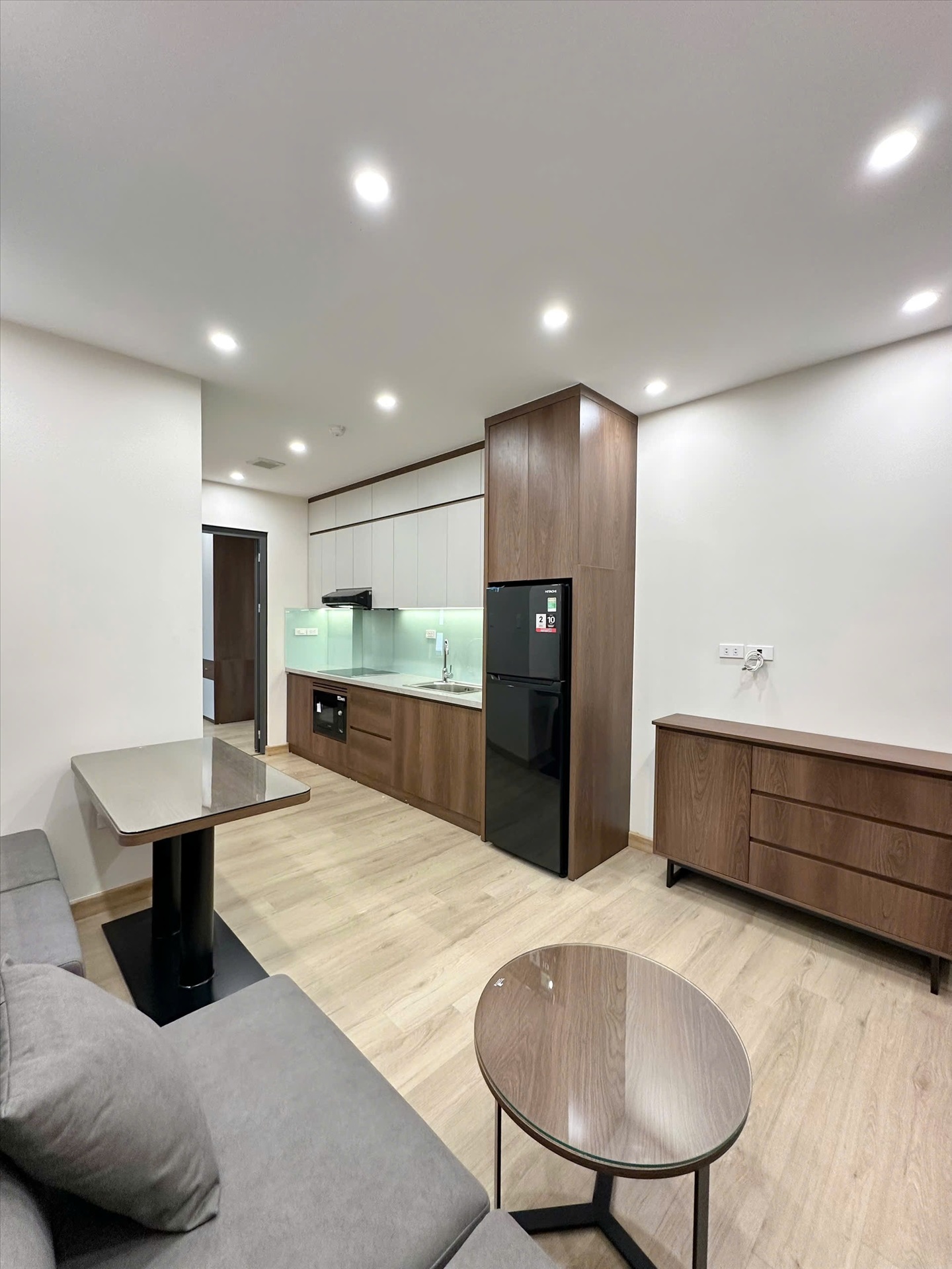 Phòng trọ 1 Phòng ngủ 45m2 tại GENZ Home 1 Đội Cấn - Ba Đình - Phòng khách