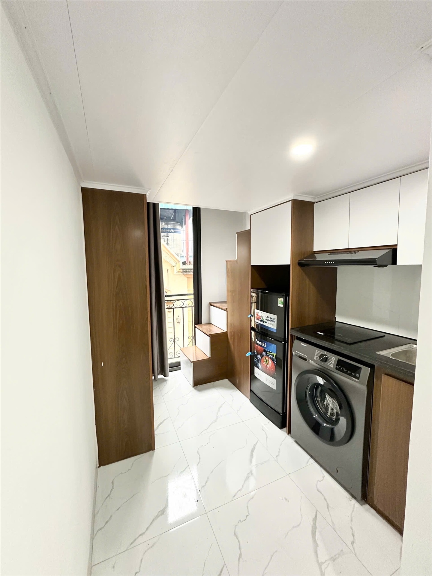 Phòng trọ Duplex 25m2 tại GENZ Home 1 Mỹ Đình - Nam Từ Liêm - Phòng bếp