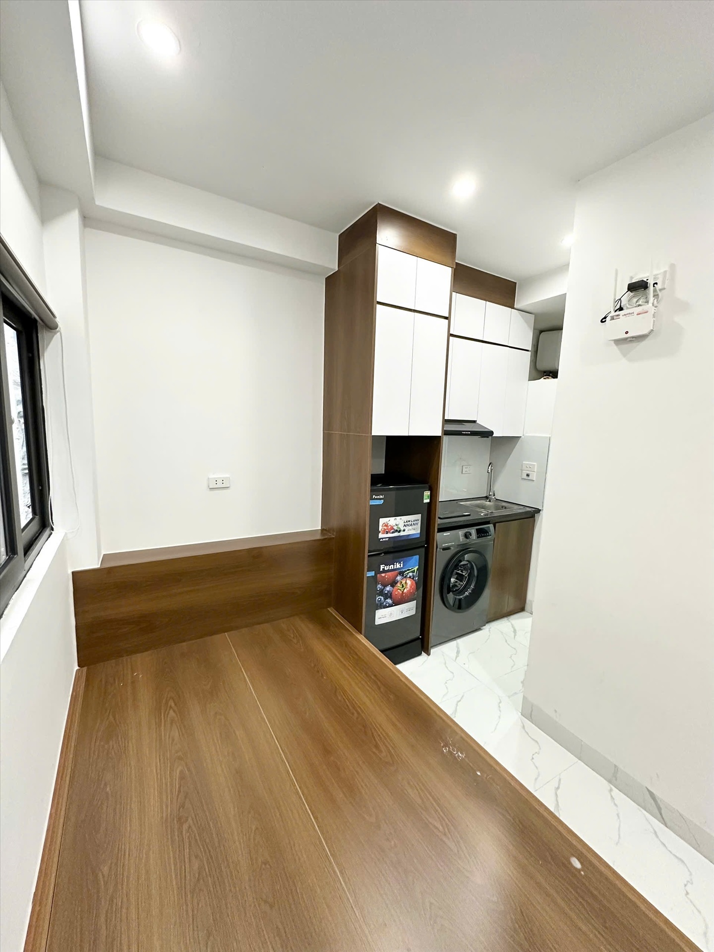 Phòng trọ Studio 20m2 tại GENZ Home 1 Mỹ Đình - Nam Từ Liêm - Phòng bếp