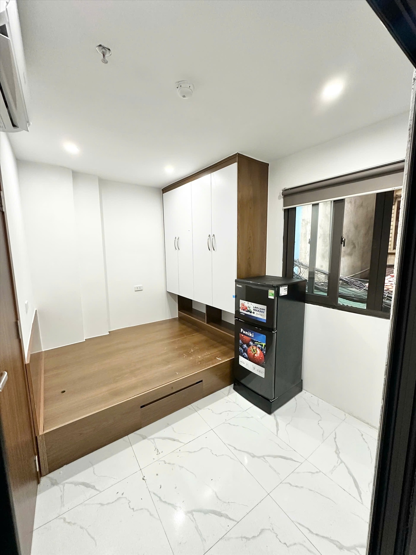 Phòng trọ Studio 20m2 tại GENZ Home 1 Mỹ Đình - Nam Từ Liêm - Phòng ngủ