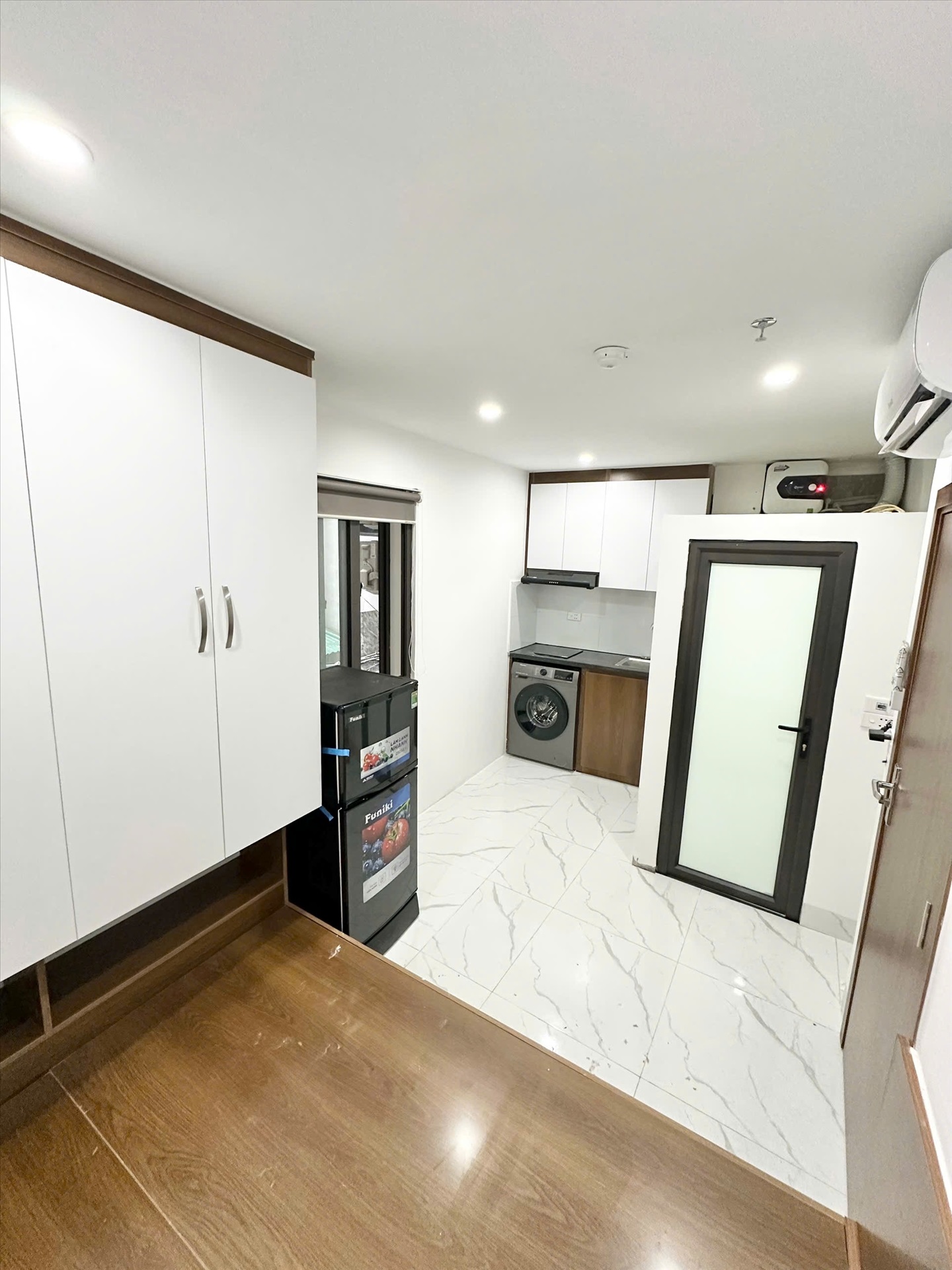 Phòng trọ Studio 20m2 tại GENZ Home 1 Mỹ Đình - Nam Từ Liêm - Phòng bếp