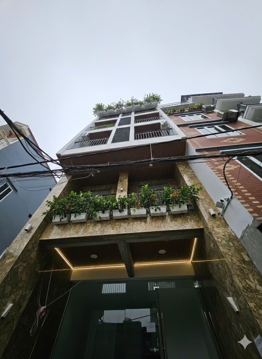 Phòng trọ ĐT Home Quang Tiến - Nam Từ Liêm - Toàn cảnh tòa nhà (*)