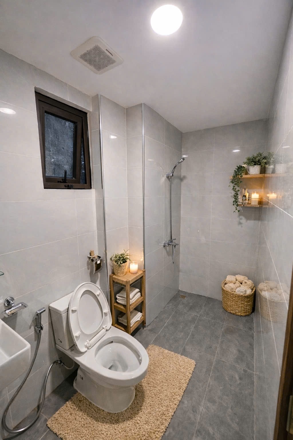 Phòng trọ Studio 35m2 tại ĐT House Đội Cấn - Ba Đình - Phòng tắm