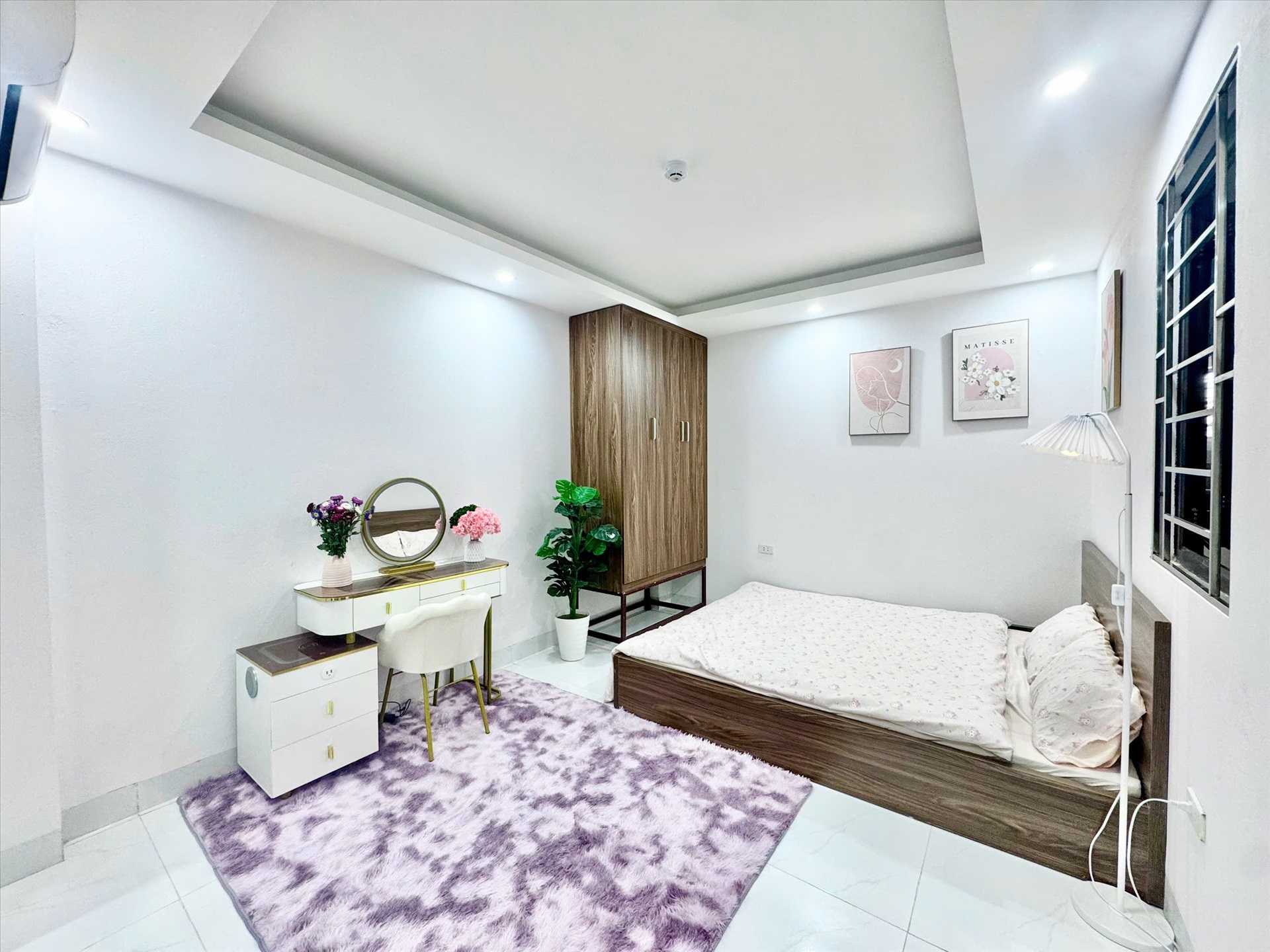 Phòng trọ Studio 25m2 tại Time House 10 Cổ Nhuế - Bắc Từ Liêm - Phòng ngủ