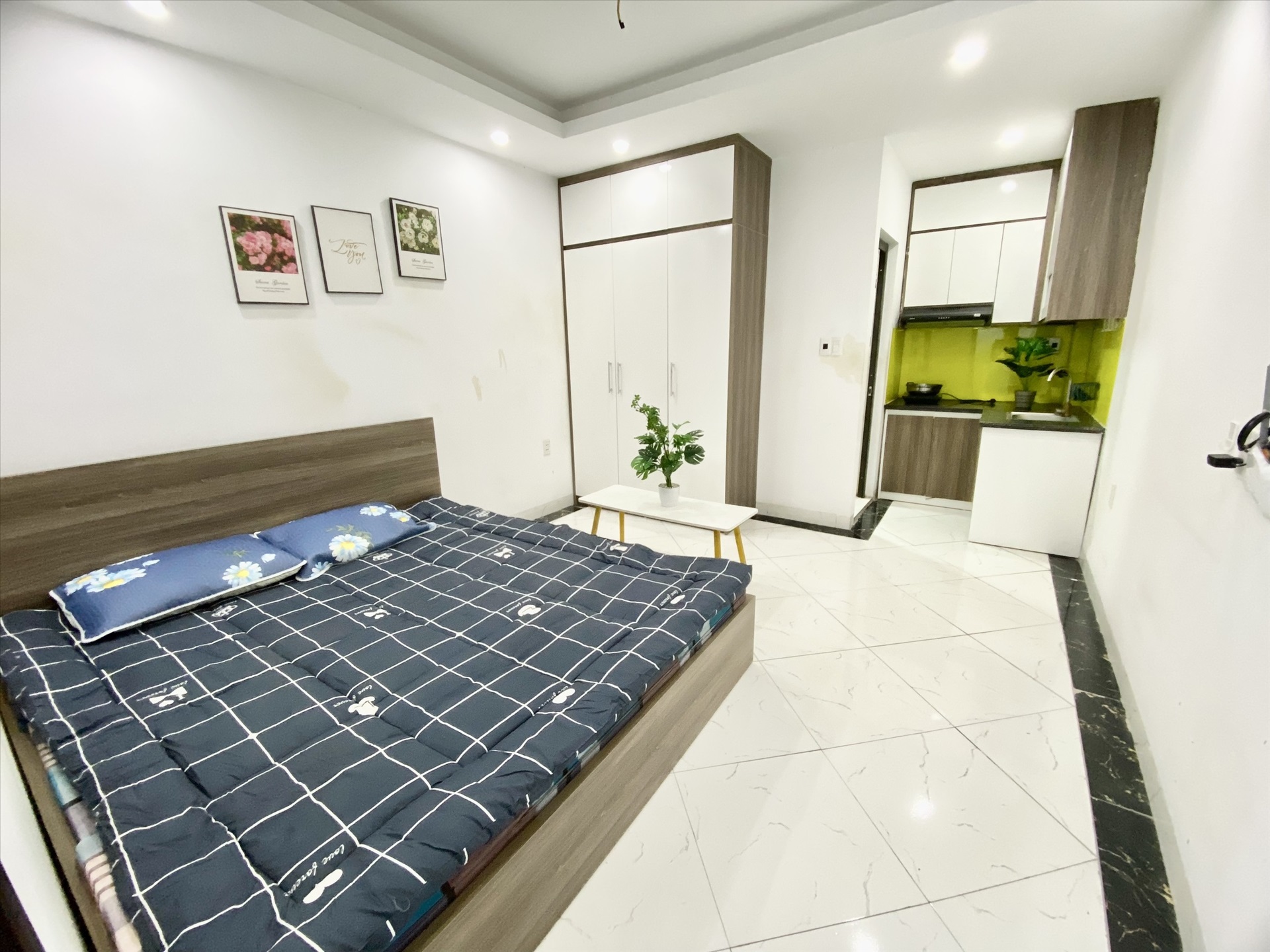 Phòng trọ Studio 25m2 tại Funhome 3 Hoàng Mai - Hoàng Mai - Phòng ngủ