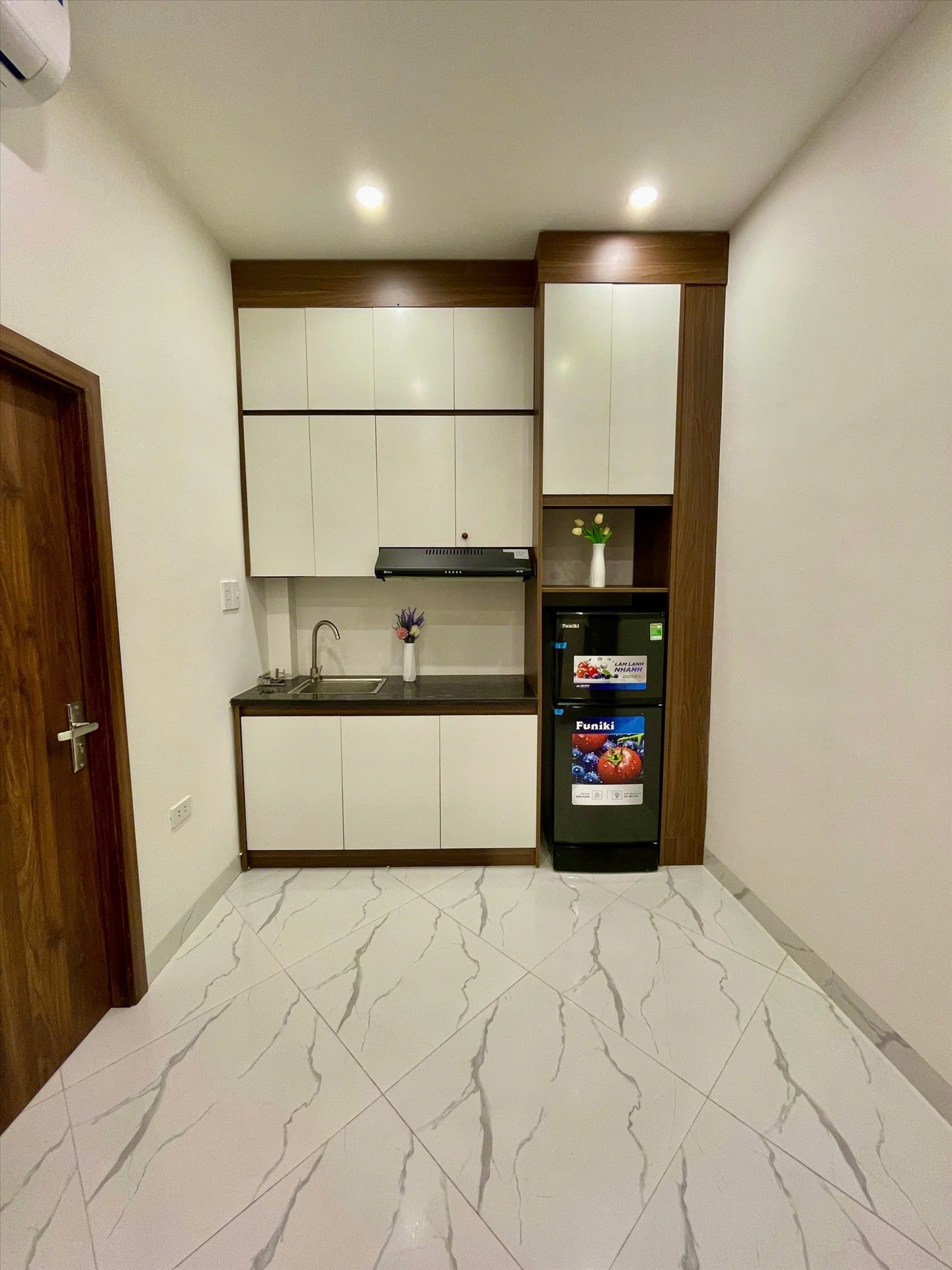 Phòng trọ Studio 25m2 tại Funhome Hoàng Mai(1) - Hoàng Mai - Phòng bếp