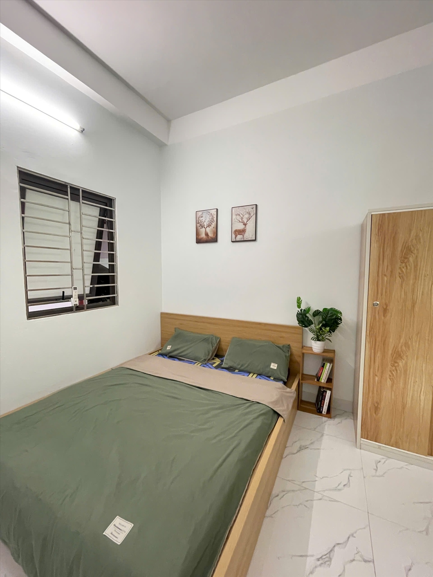 Phòng trọ Studio 25m2 tại Funhome Lĩnh Nam(2) - Hoàng Mai - Phòng ngủ