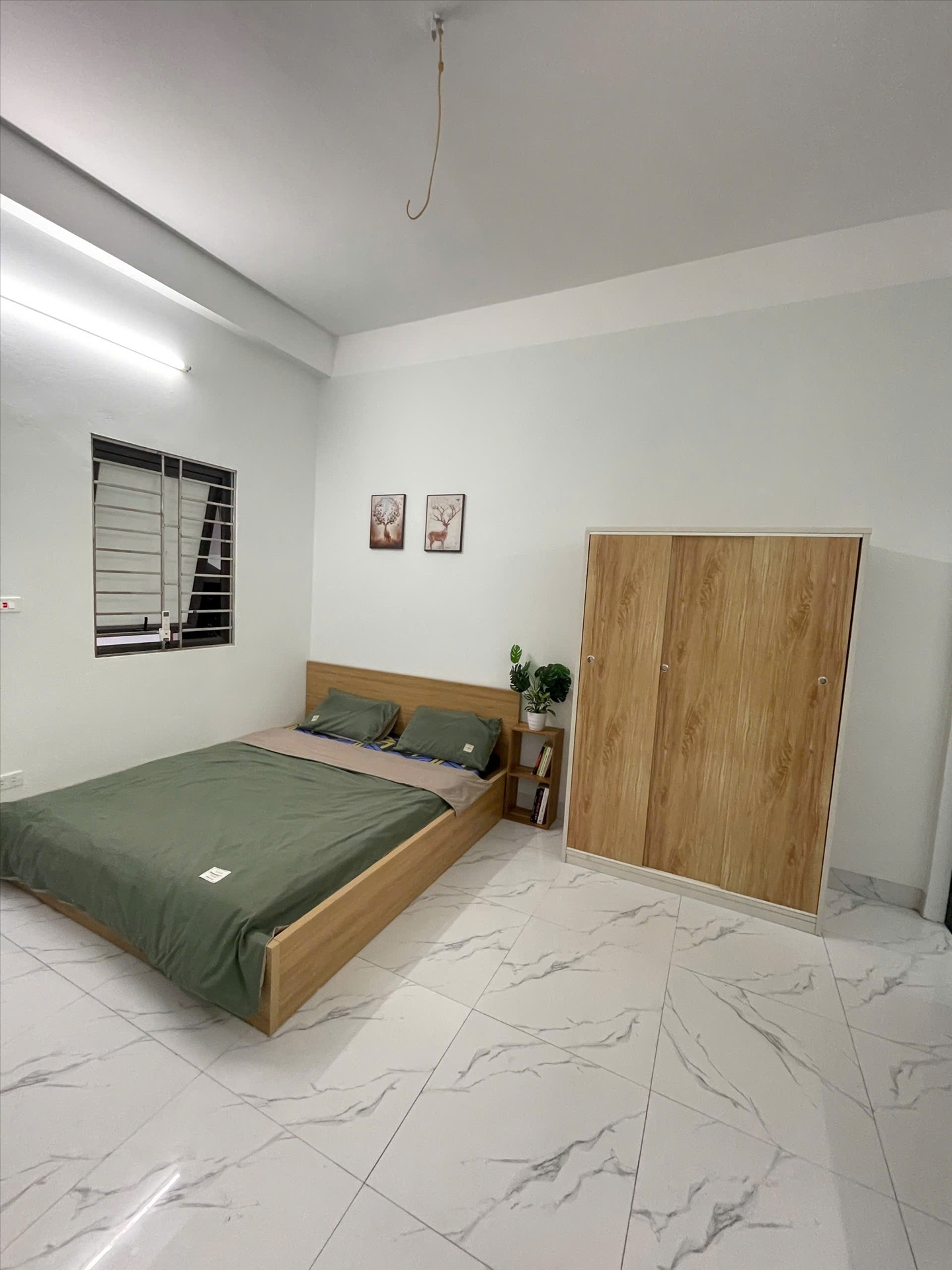 Phòng trọ Studio 25m2 tại Funhome Lĩnh Nam(2) - Hoàng Mai - Phòng ngủ