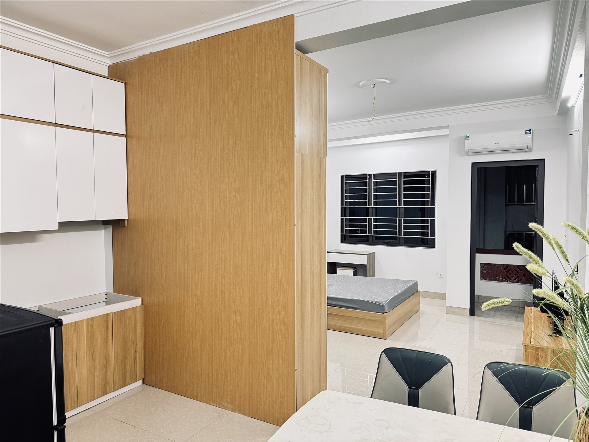 Phòng trọ Studio 50m2 tại DreamHouse 1 Trần Quốc Vượng - Cầu Giấy - Phòng bếp