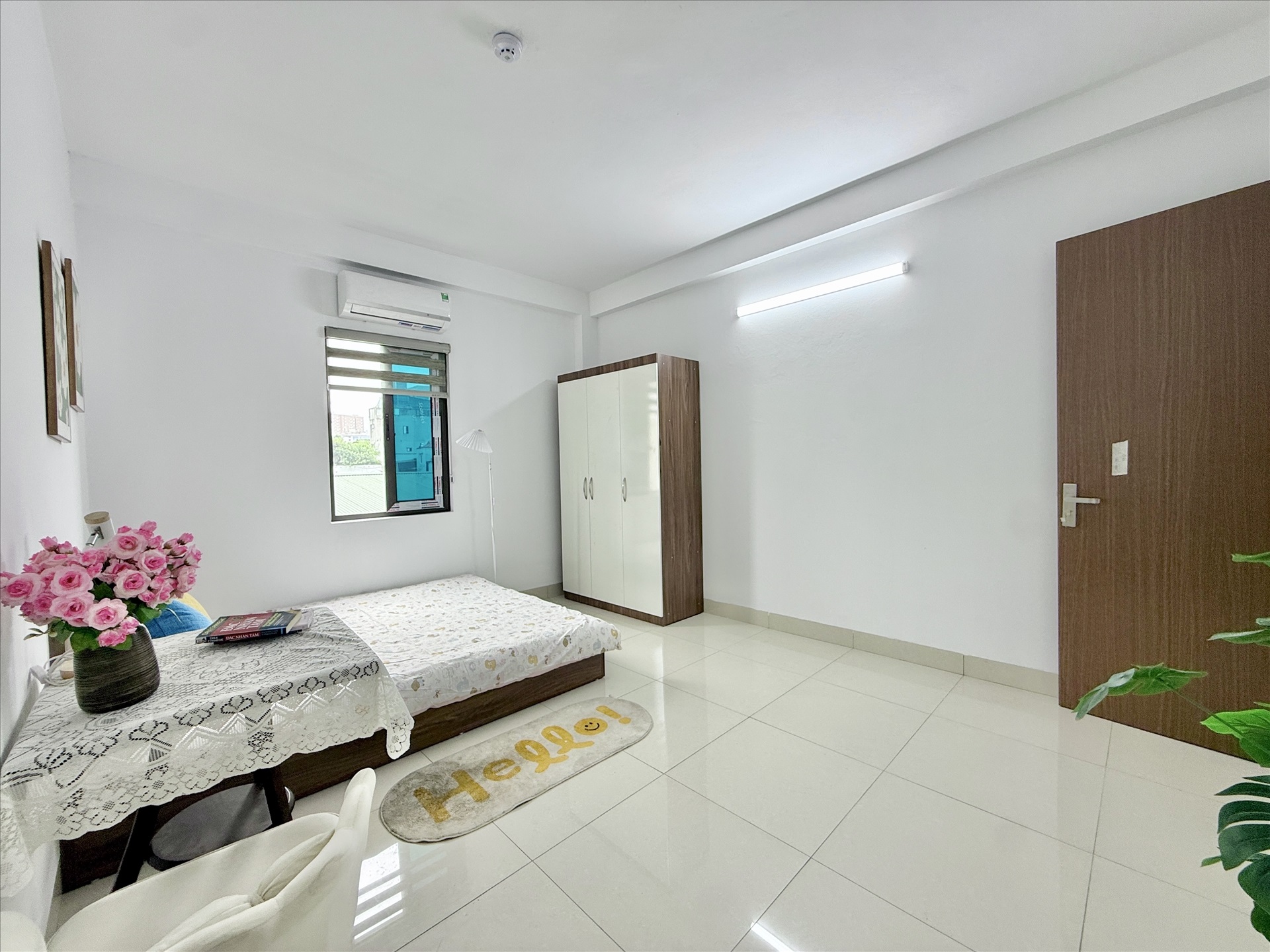 Phòng trọ Studio 27m2 tại Time House 5 Trần Cung - Bắc Từ Liêm - Phòng ngủ