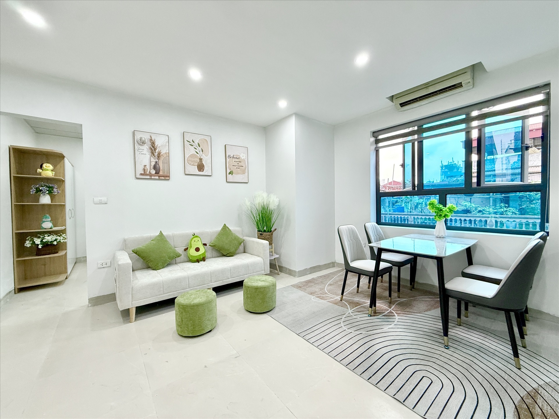 Phòng trọ 1 Phòng ngủ 45m2 tại Time House Nguyễn Khánh Toàn - Cầu Giấy - Phòng khách