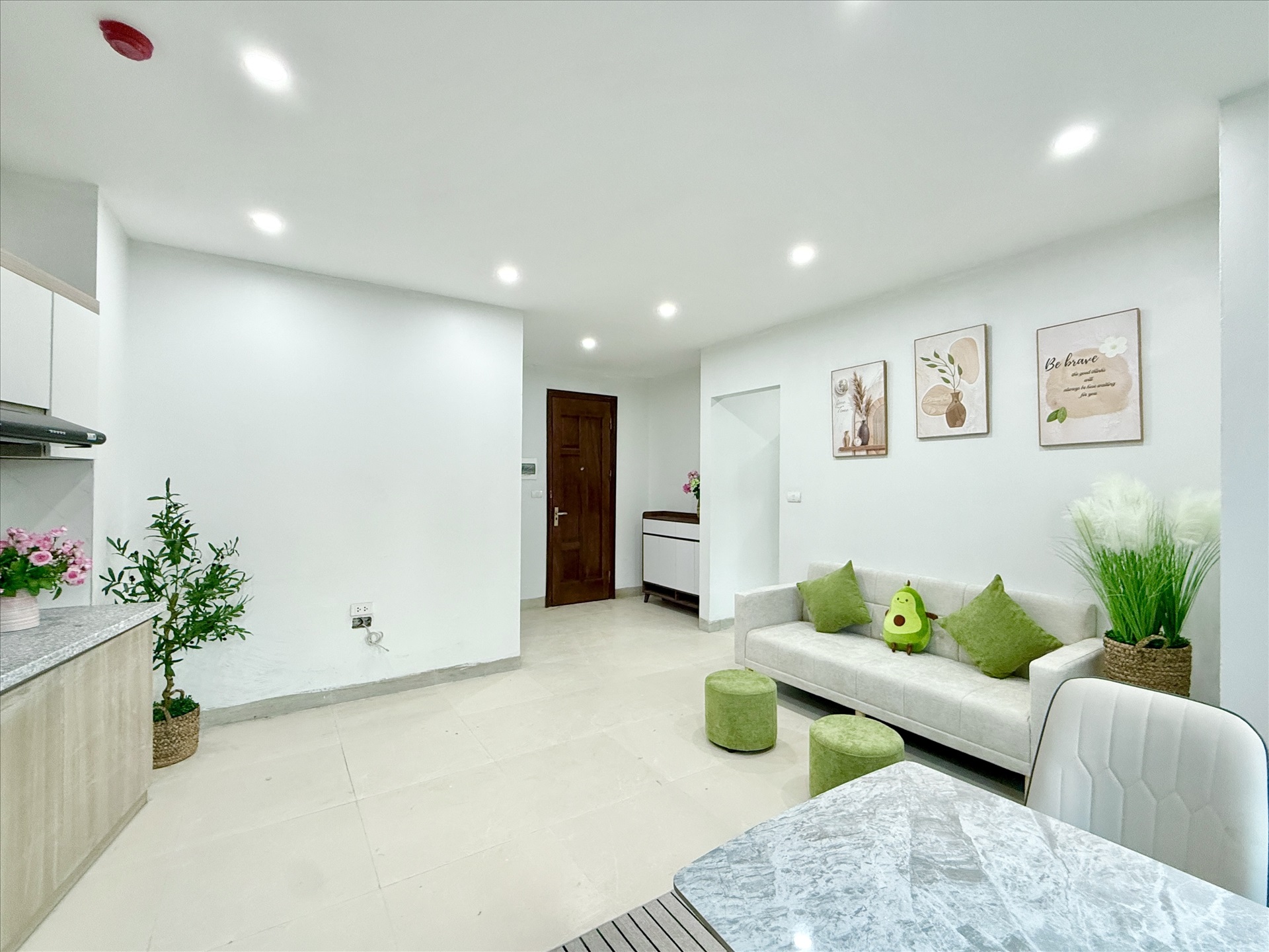 Phòng trọ 1 Phòng ngủ 45m2 tại Time House Nguyễn Khánh Toàn - Cầu Giấy - Phòng khách
