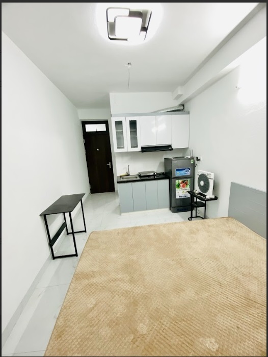 Phòng trọ Studio 25m2 tại Funhome Giải Phóng - Hoàng Mai - Phòng ngủ