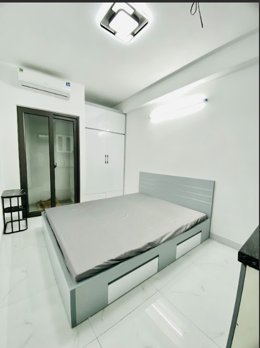 Phòng trọ Studio 25m2 tại Funhome Giải Phóng - Hoàng Mai - Phòng ngủ