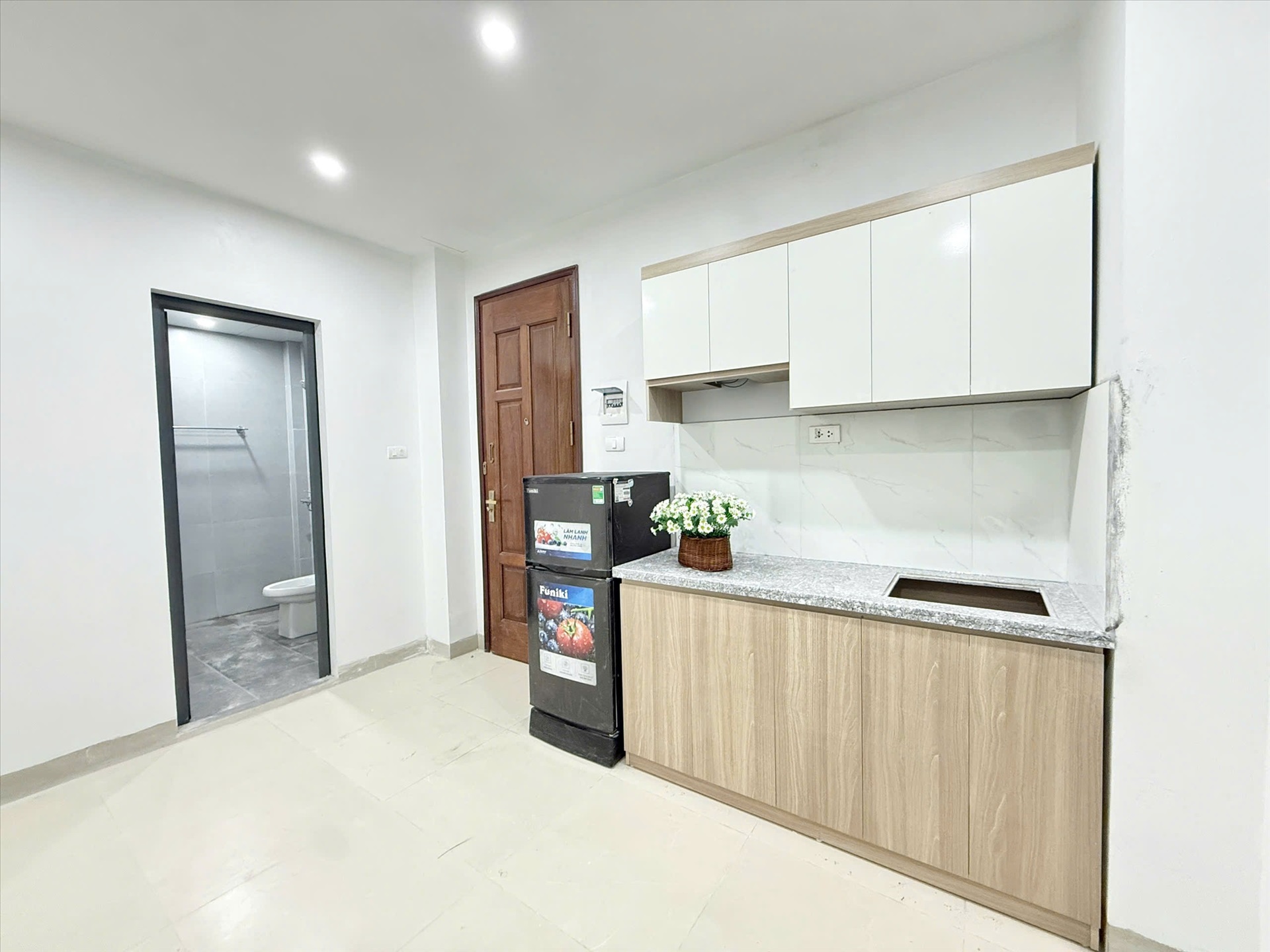 Phòng trọ 1 Phòng ngủ 40m2 tại Time House Nguyễn Khánh Toàn - Cầu Giấy - Phòng bếp