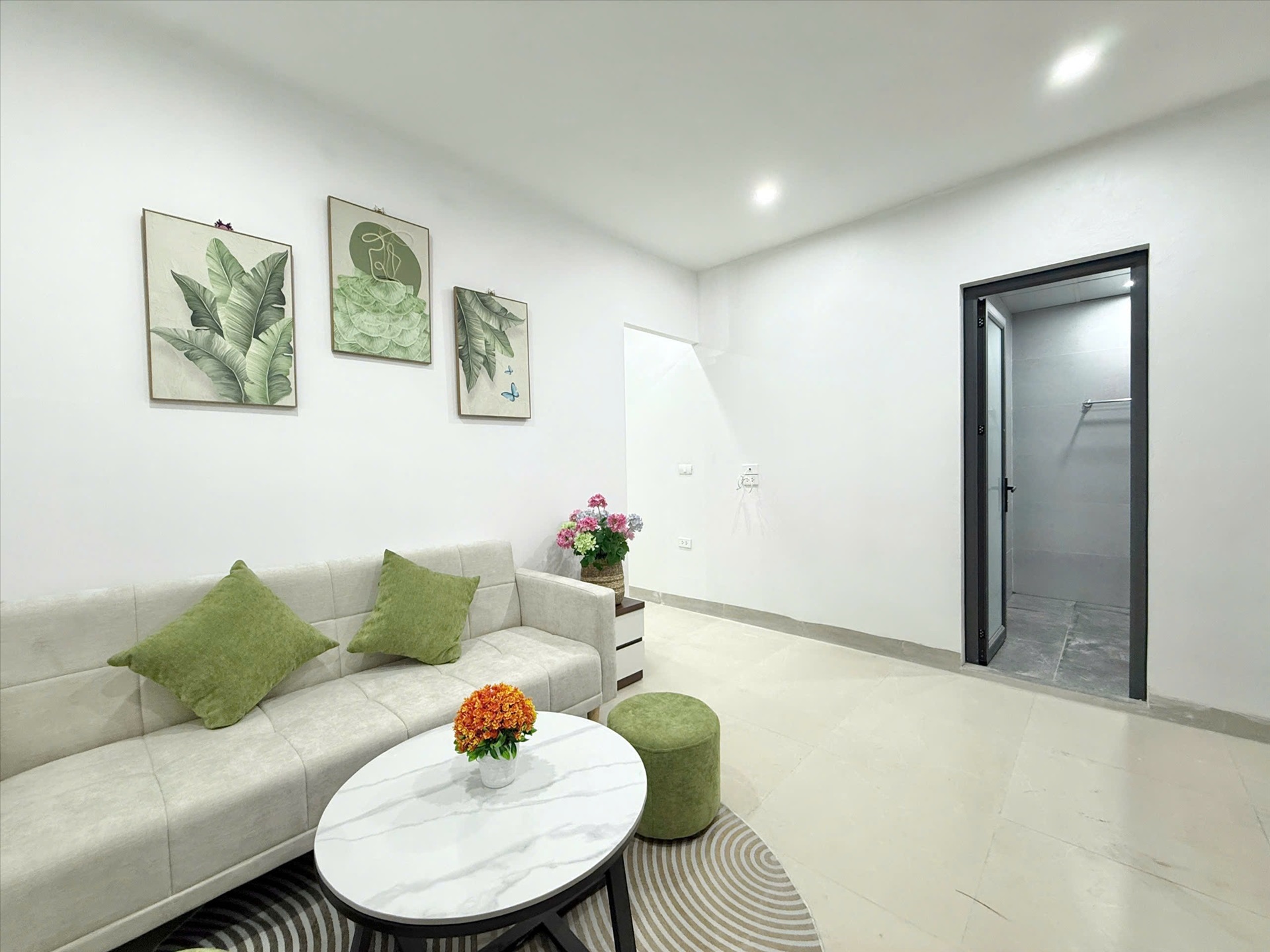 Phòng trọ 1 Phòng ngủ 40m2 tại Time House Nguyễn Khánh Toàn - Cầu Giấy - Phòng khách