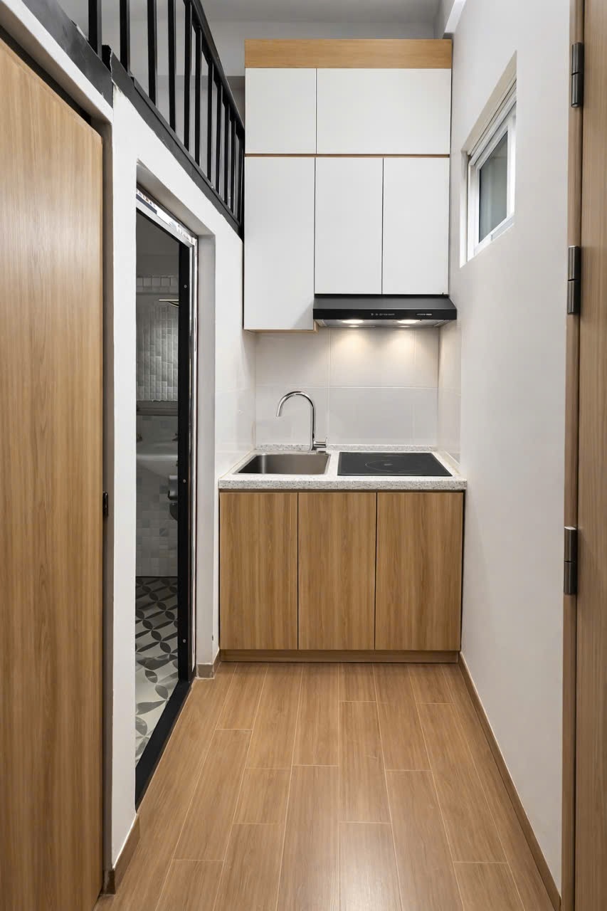 Phòng trọ Duplex 20m2 tại ĐT House Khương Trung - Thanh Xuân - Phòng bếp