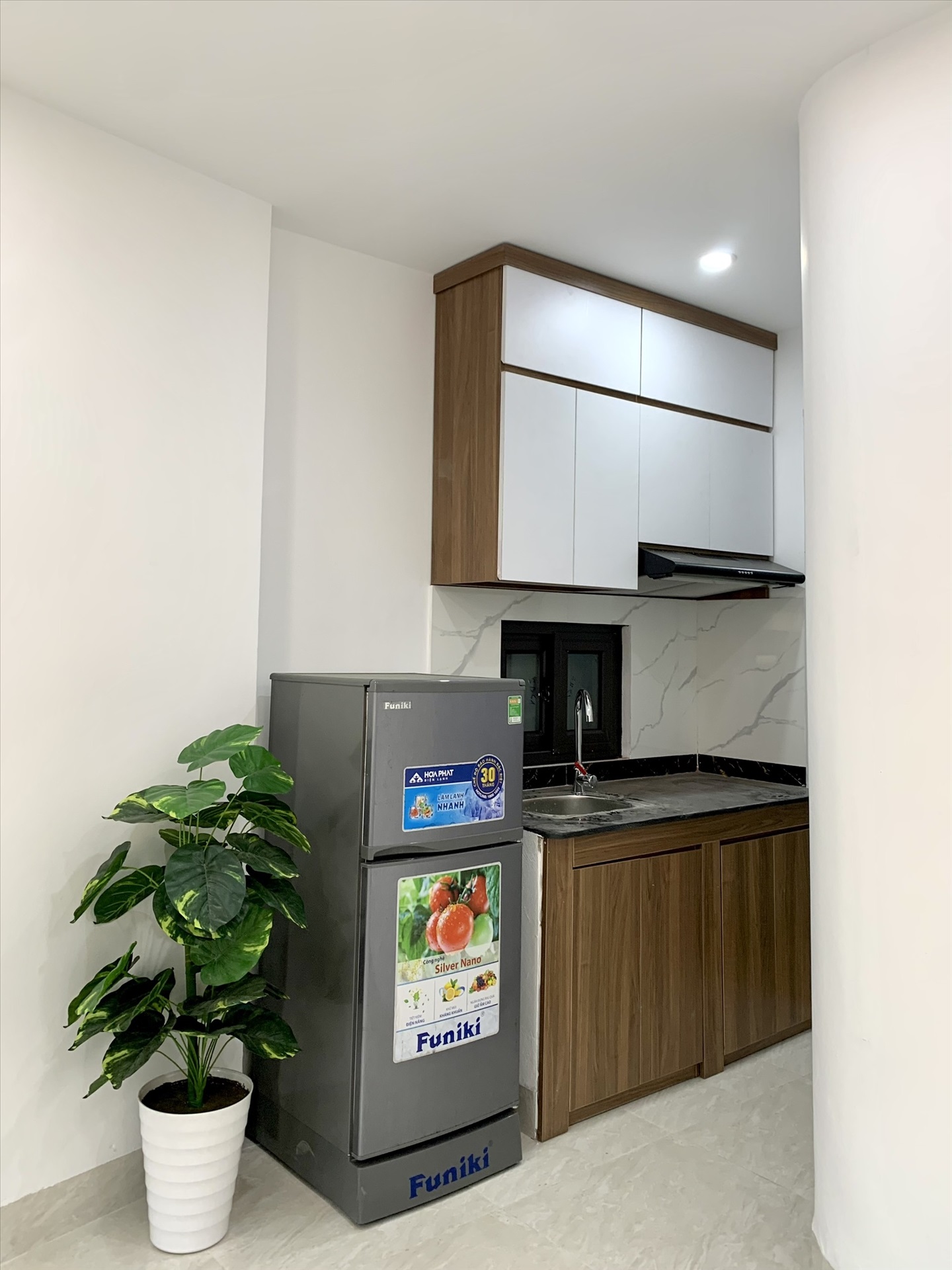 Phòng trọ 1 Phòng ngủ 45m2 tại TT House 4 Nguyễn Khánh Toàn - Cầu Giấy - Phòng bếp