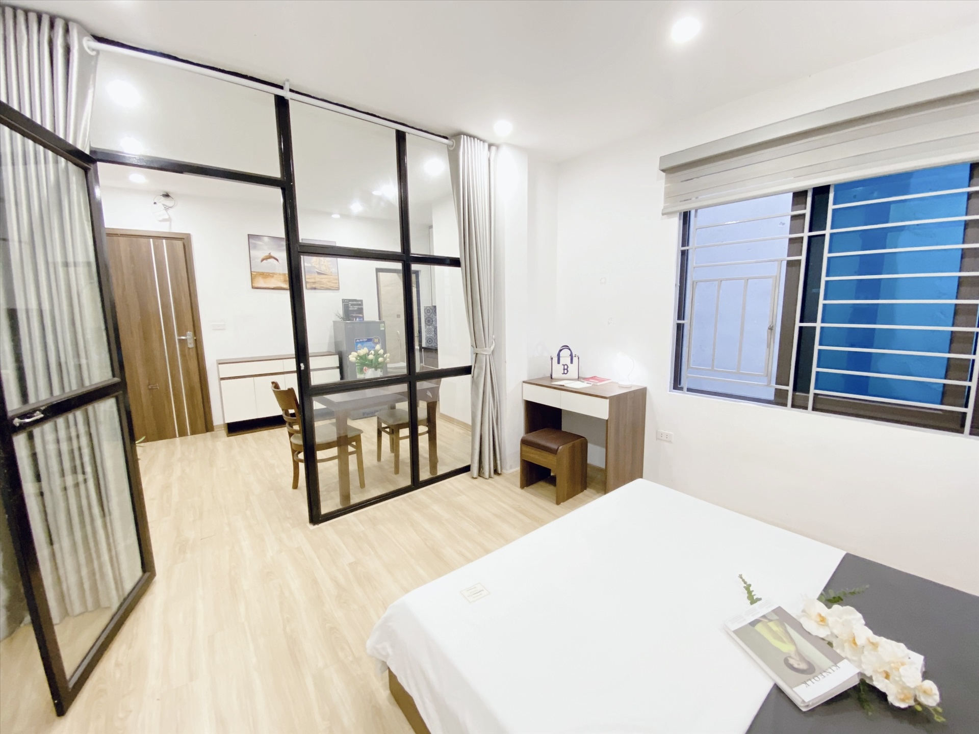 Phòng trọ 1 Phòng ngủ 35m2 tại Suha Home 1 Cầu Giấy - Cầu Giấy - Góc làm việc