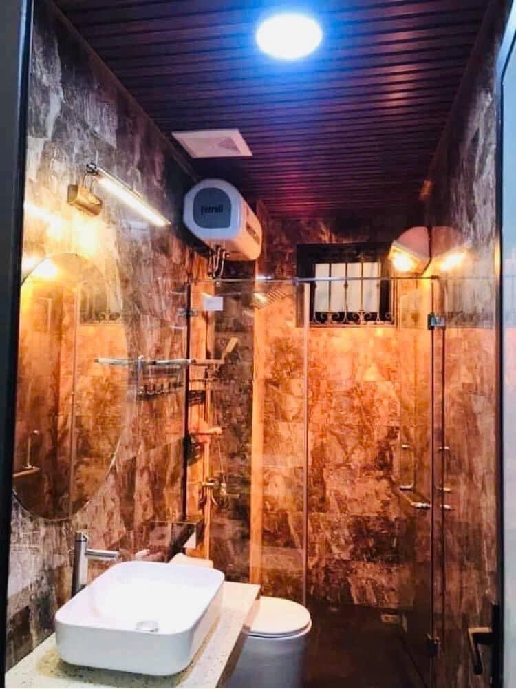 Phòng trọ Studio 60m2 tại Airstay Giáp Bát - Hoàng Mai - Phòng tắm