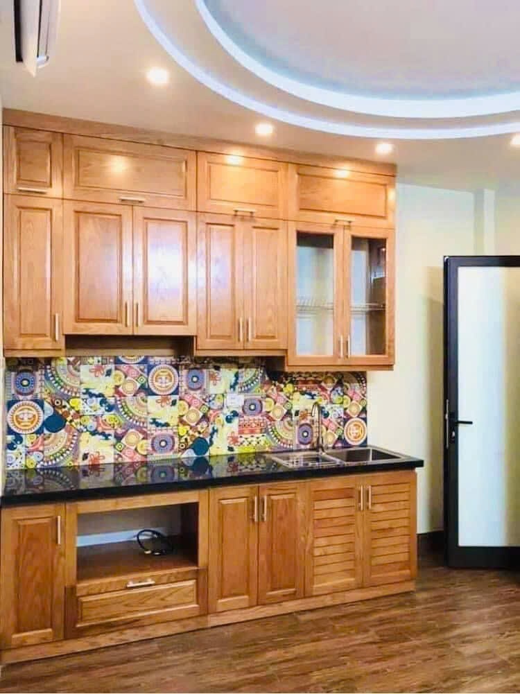 Phòng trọ Studio 60m2 tại Airstay Giáp Bát - Hoàng Mai - Phòng bếp