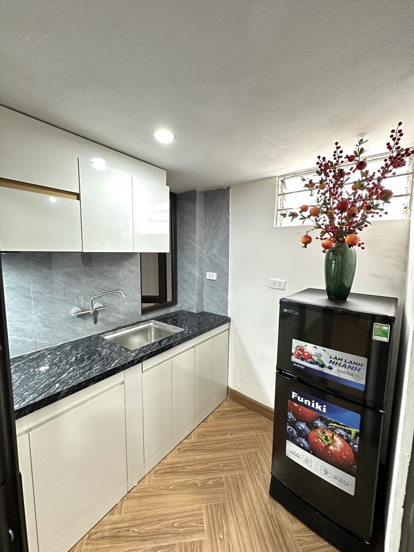 Phòng trọ Duplex 50m2 tại TT House Xuân Thủy - Cầu Giấy - Phòng bếp