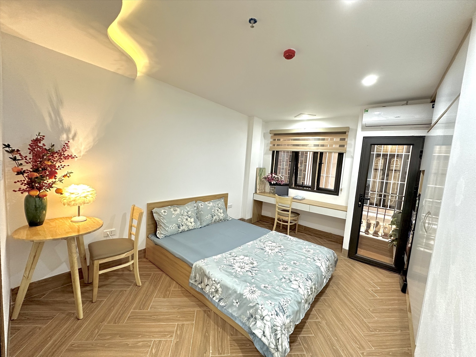 Phòng trọ Studio 30m2 tại TT House Xuân Thủy - Cầu Giấy - Phòng ngủ