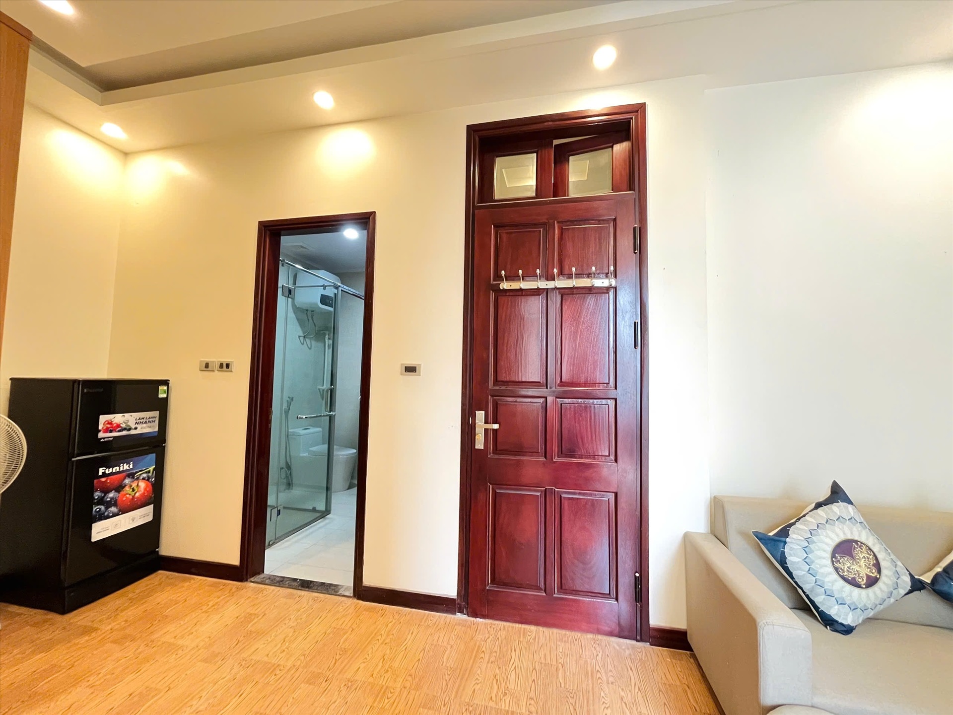 Phòng trọ 1 Phòng ngủ 30m2 tại 4PS Housing Nguyễn Khánh Toàn - Cầu Giấy - Phòng khách