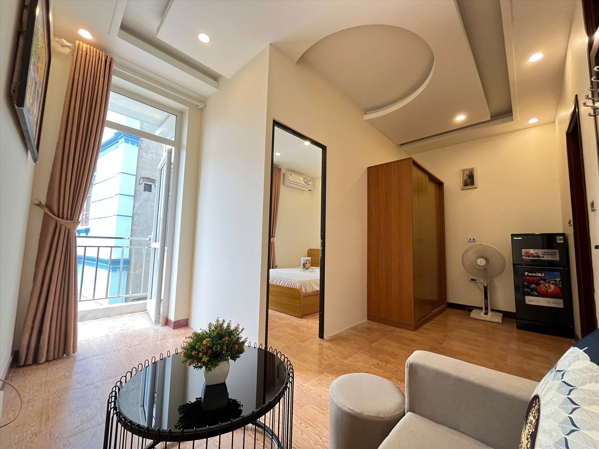 Phòng trọ 1 Phòng ngủ 30m2 tại 4PS Housing Nguyễn Khánh Toàn - Cầu Giấy - Phòng khách