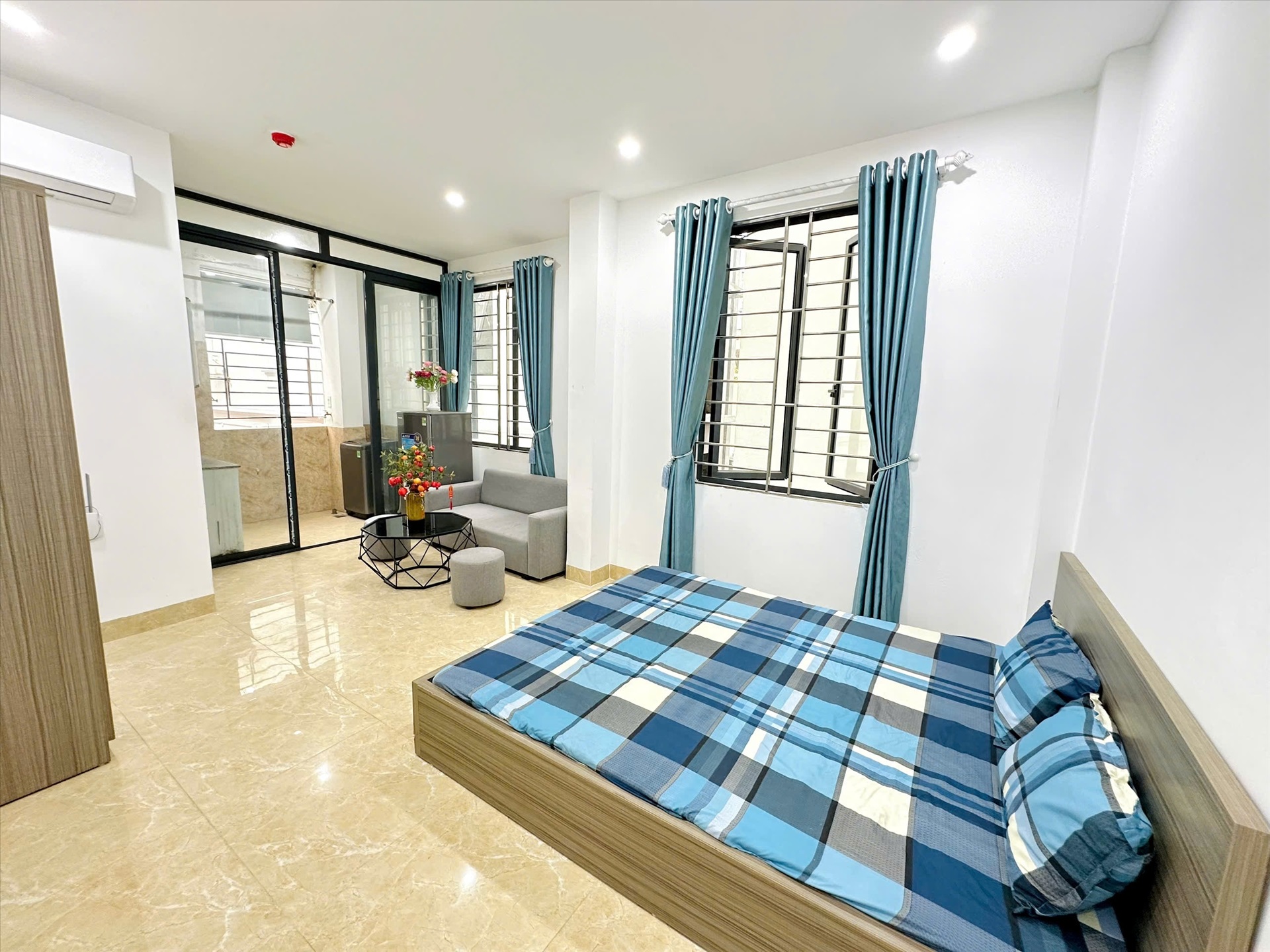 Phòng trọ 1 Phòng ngủ 30m2 tại TT House 2 Trần Duy Hưng - Cầu Giấy - Phòng ngủ