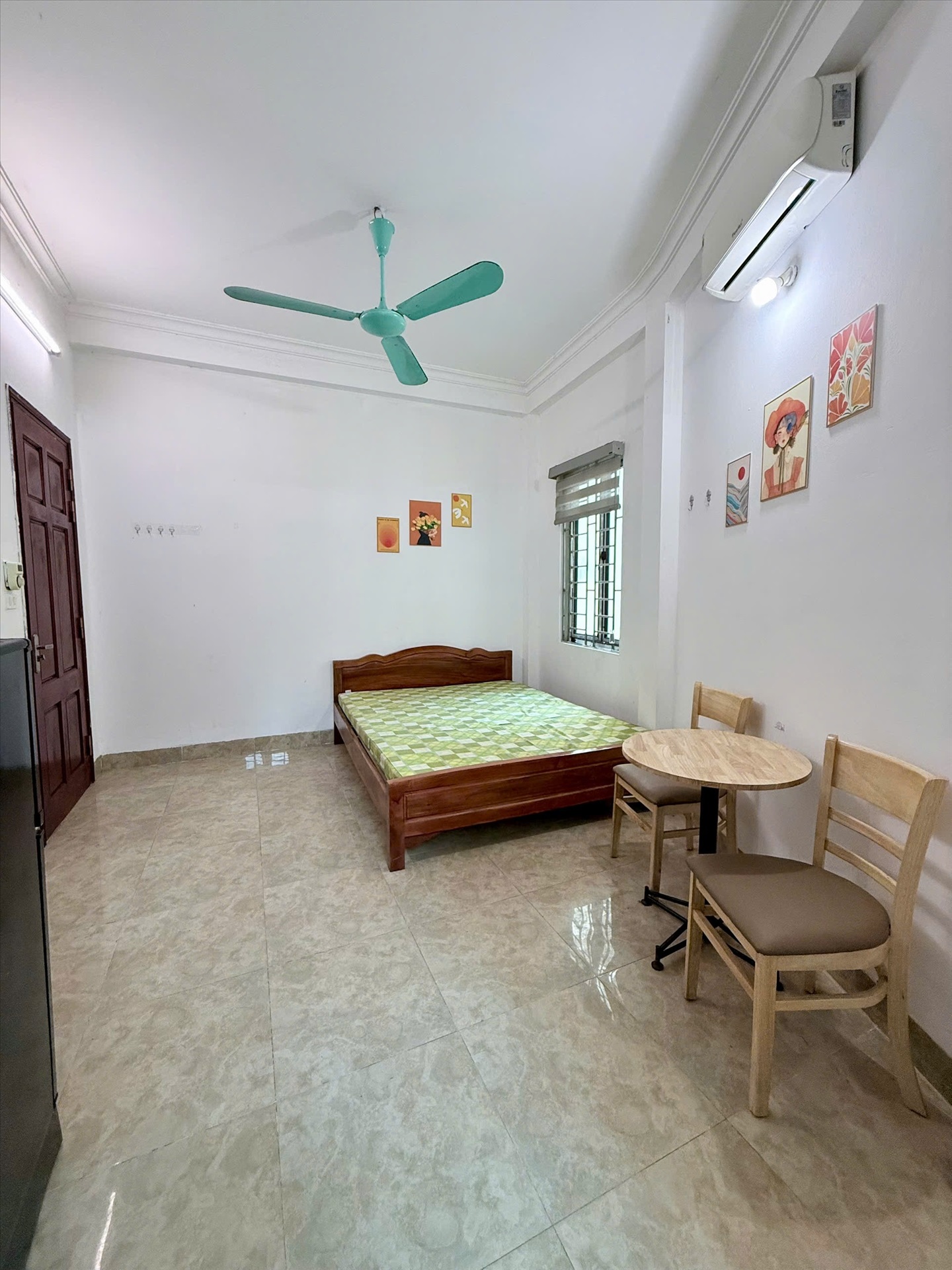 Phòng trọ Studio 25m2 tại TT House 1 Nguyễn Khánh Toàn - Cầu Giấy - Phòng ngủ