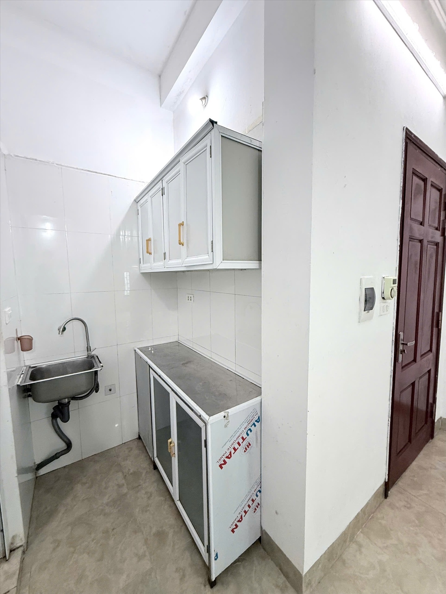 Phòng trọ Studio 25m2 tại TT House 1 Nguyễn Khánh Toàn - Cầu Giấy - Phòng bếp