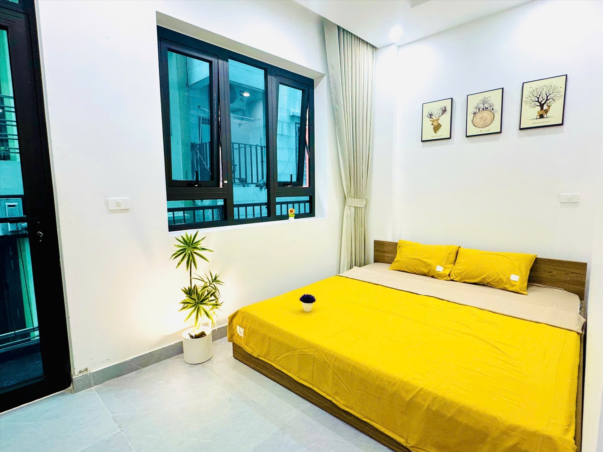 Phòng trọ 1 Phòng ngủ 25m2 tại Vihome Plus Đại Từ - Hoàng Mai - Phòng ngủ