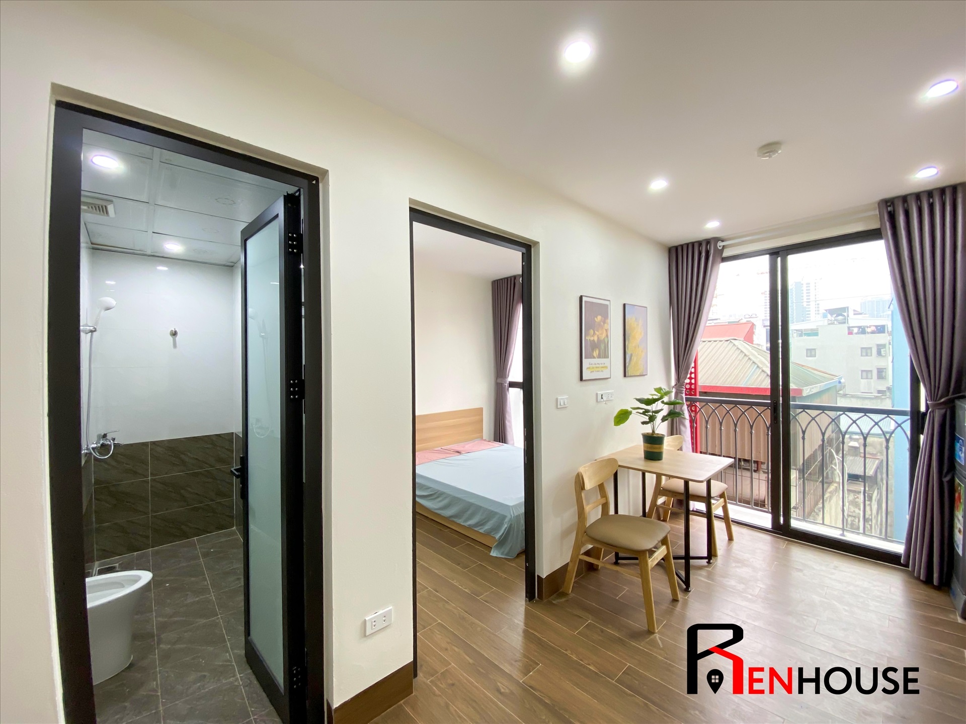 Phòng trọ 1 Phòng ngủ 33m2 tại RenHouse 4 Trần Thái Tông - Cầu Giấy - Phòng bếp