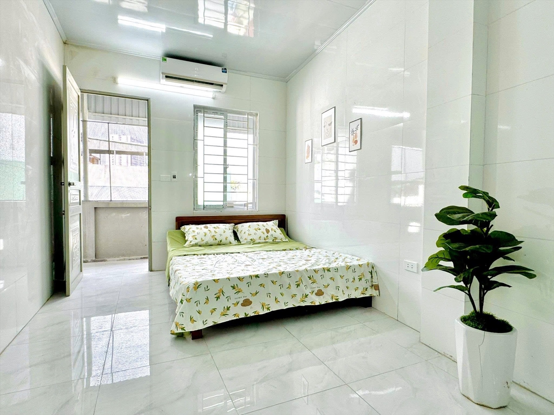 Phòng trọ Studio 25m2 tại Time House 8 Cổ Nhuế - Bắc Từ Liêm - Phòng ngủ